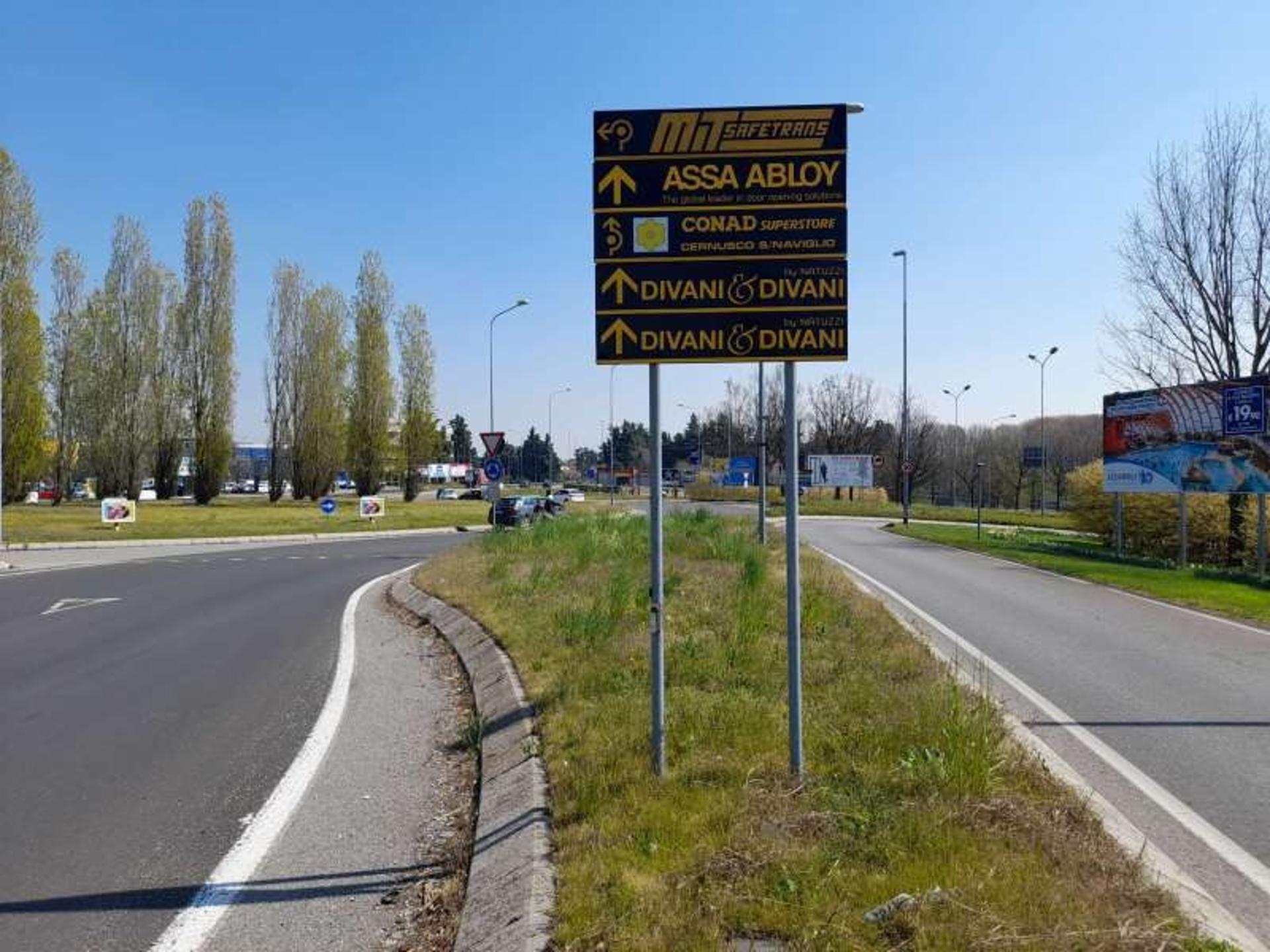 Impianto FRECCE / PREINSEGNE a Carugate, in zona Celio