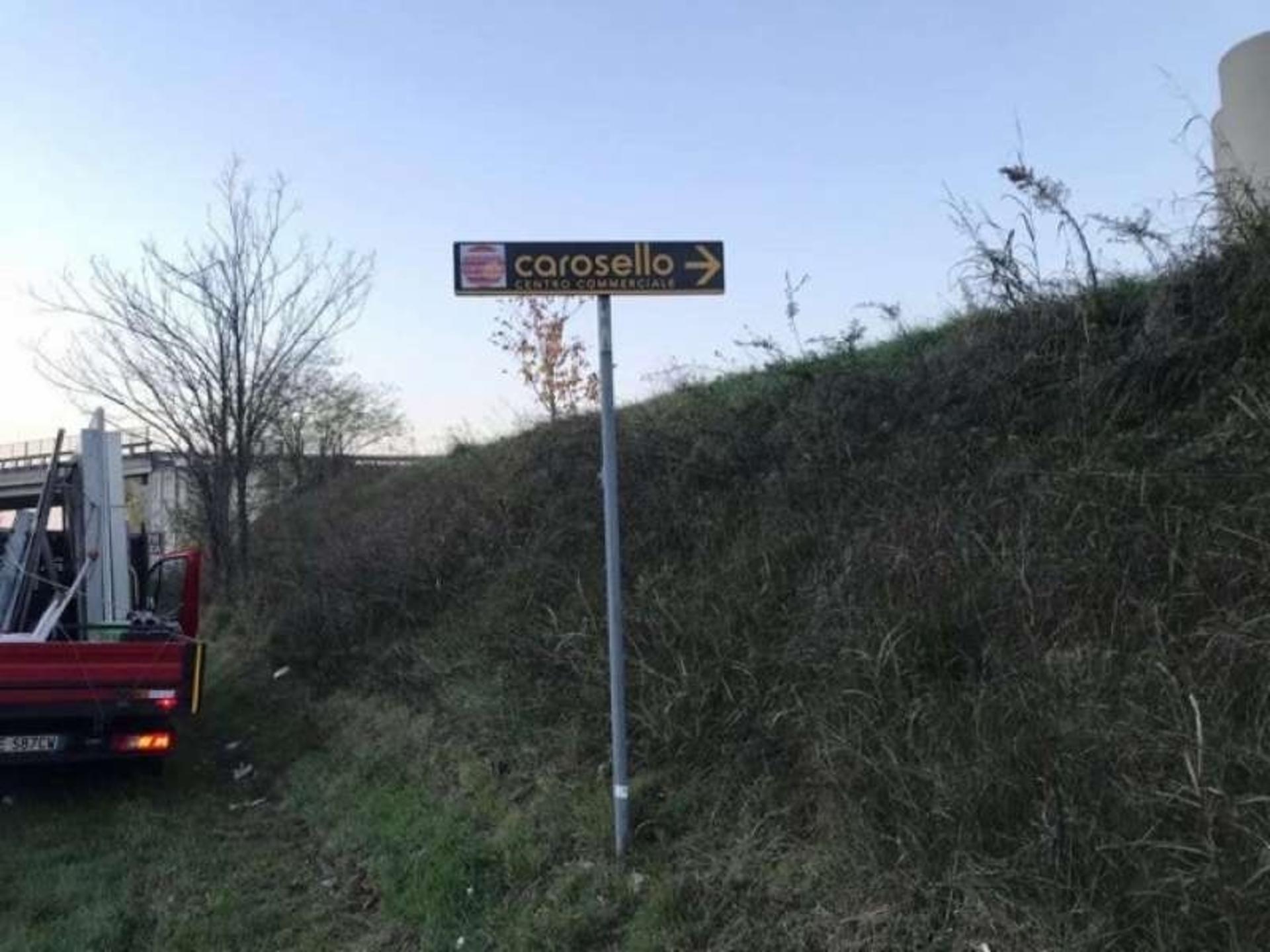 Impianto FRECCE / PREINSEGNE a Agrate Brianza, in zona La Piadineria