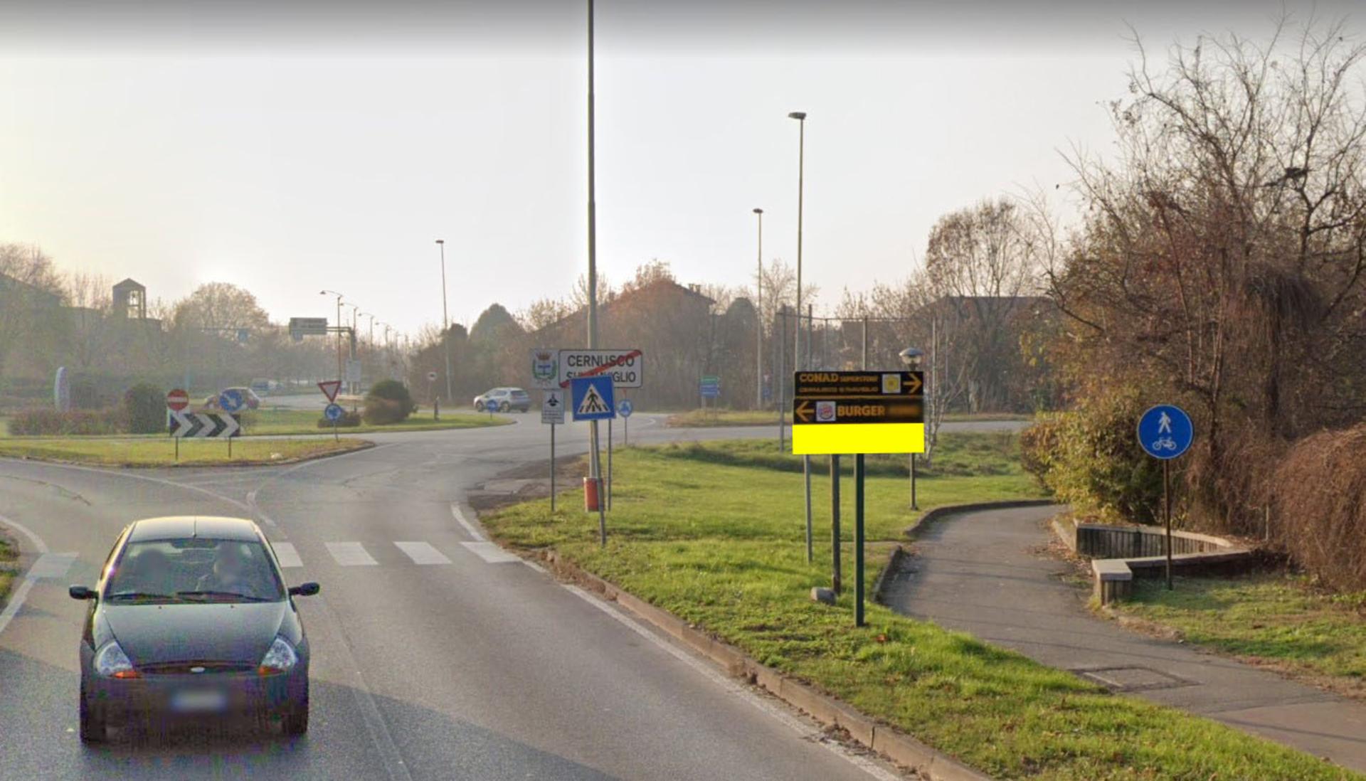 Impianto FRECCE / PREINSEGNE a Cernusco sul Naviglio, in zona Bar Giraffa - Mensa