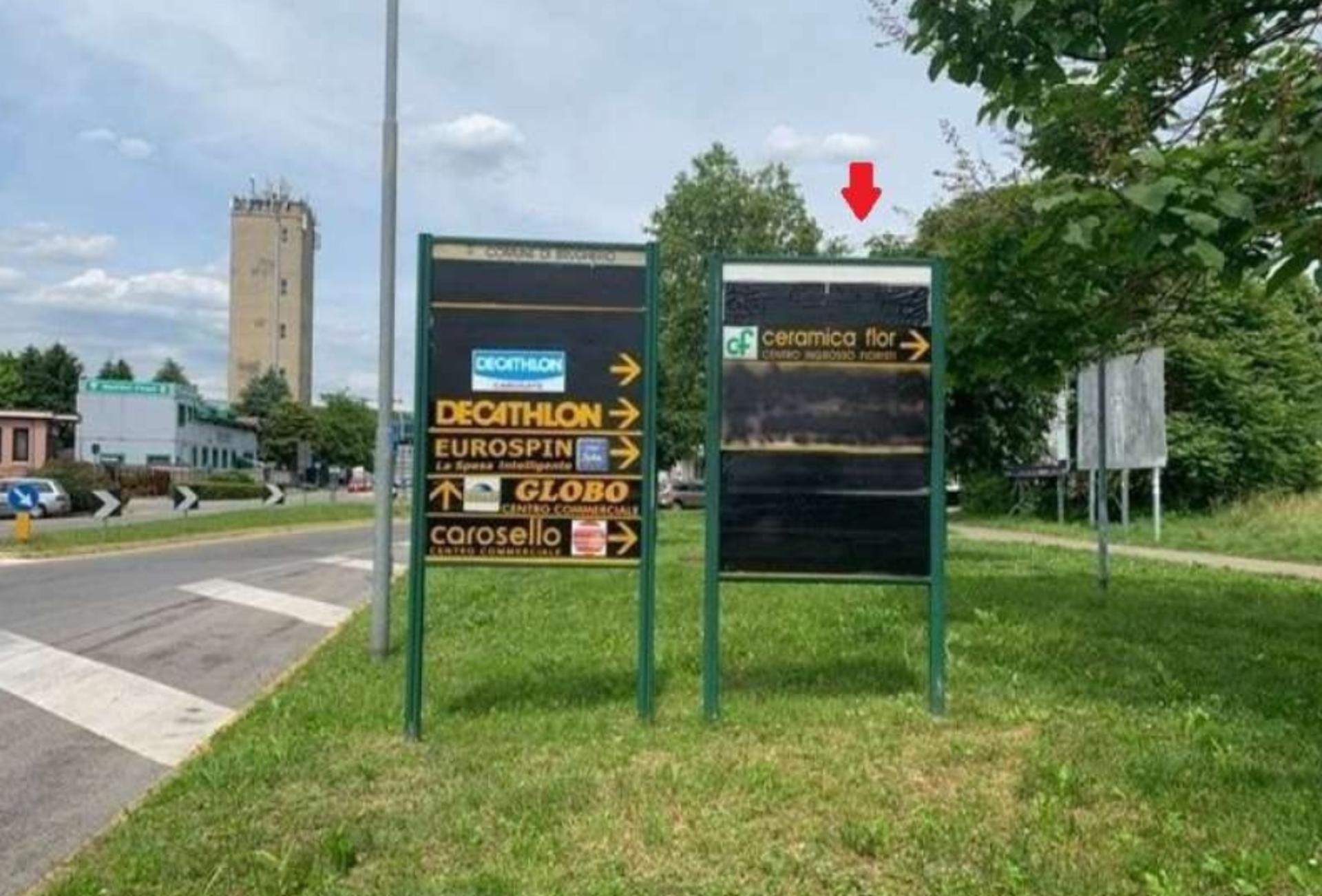 Impianto FRECCE / PREINSEGNE a Brugherio, in zona Fumagalli Arredamenti