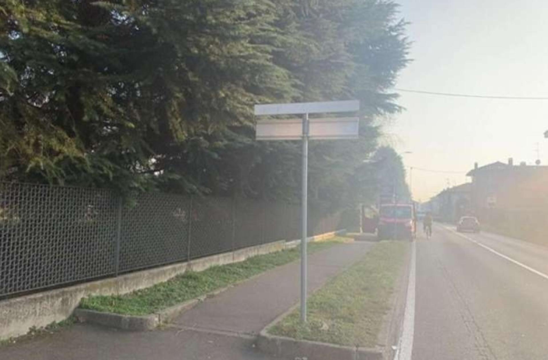 Impianto FRECCE / PREINSEGNE a Saronno, in zona Gatsby