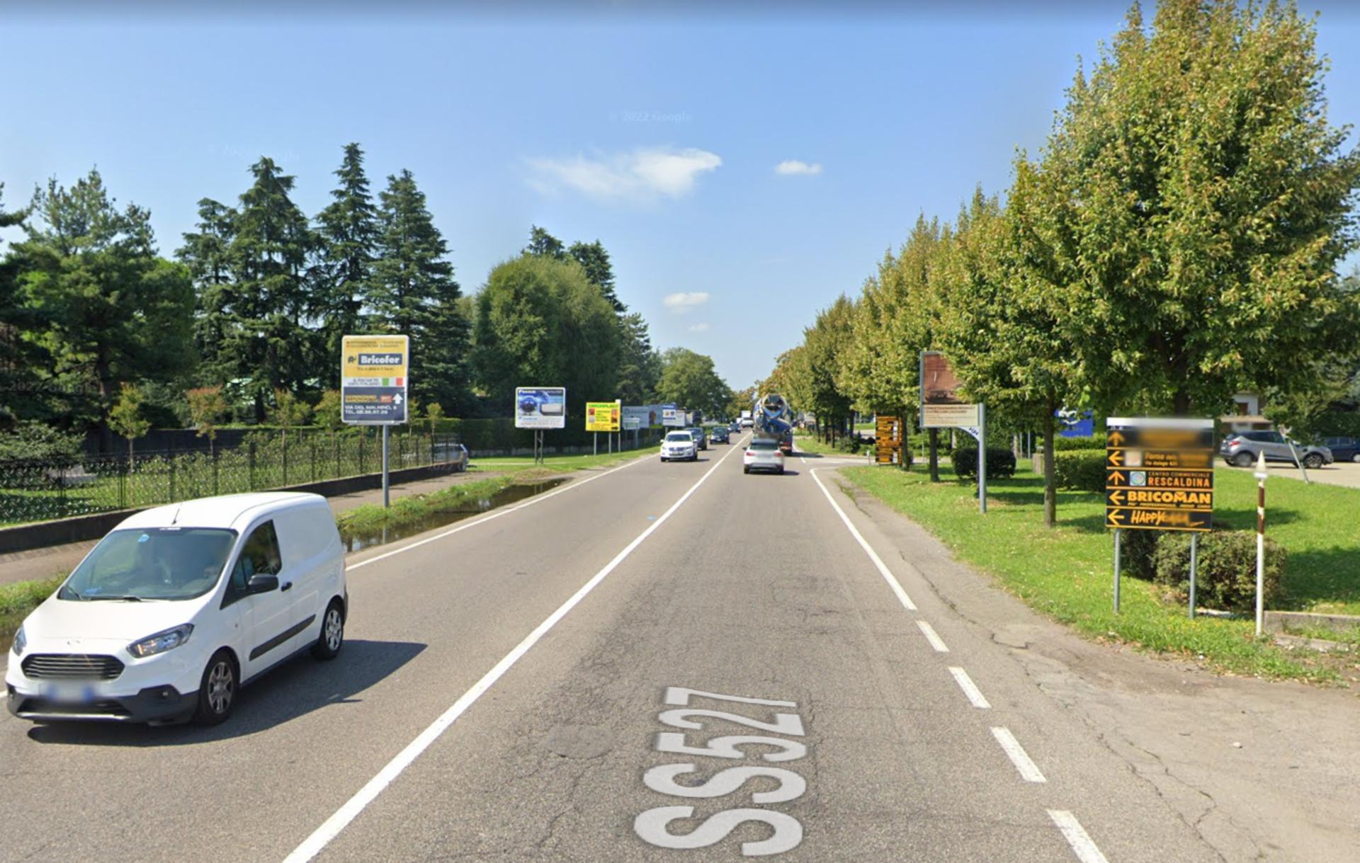Impianto FRECCE / PREINSEGNE a Saronno, in zona Decathlon