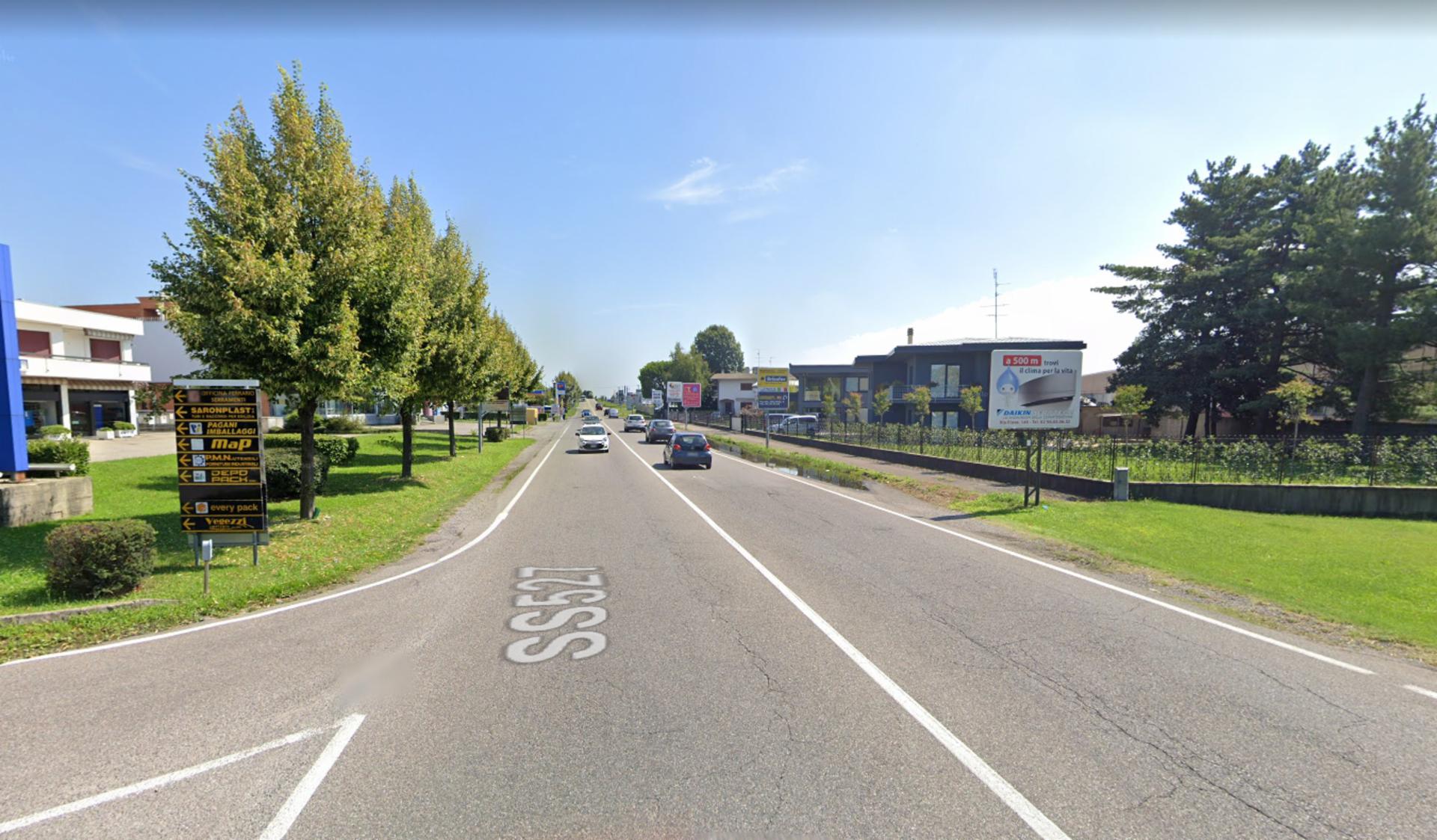 Impianto FRECCE / PREINSEGNE a Saronno, in zona Decathlon