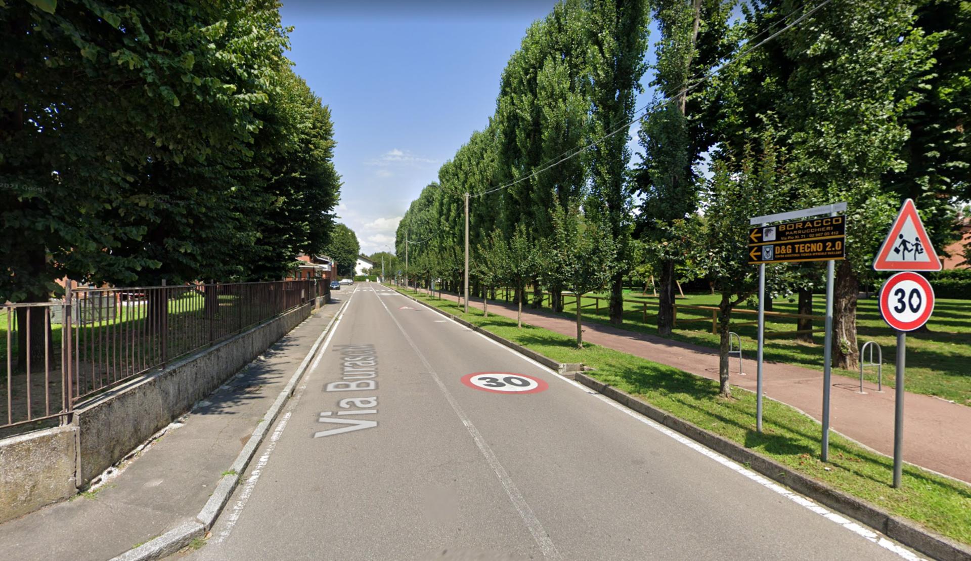 Impianto a VIA BURASCHI  Saronno