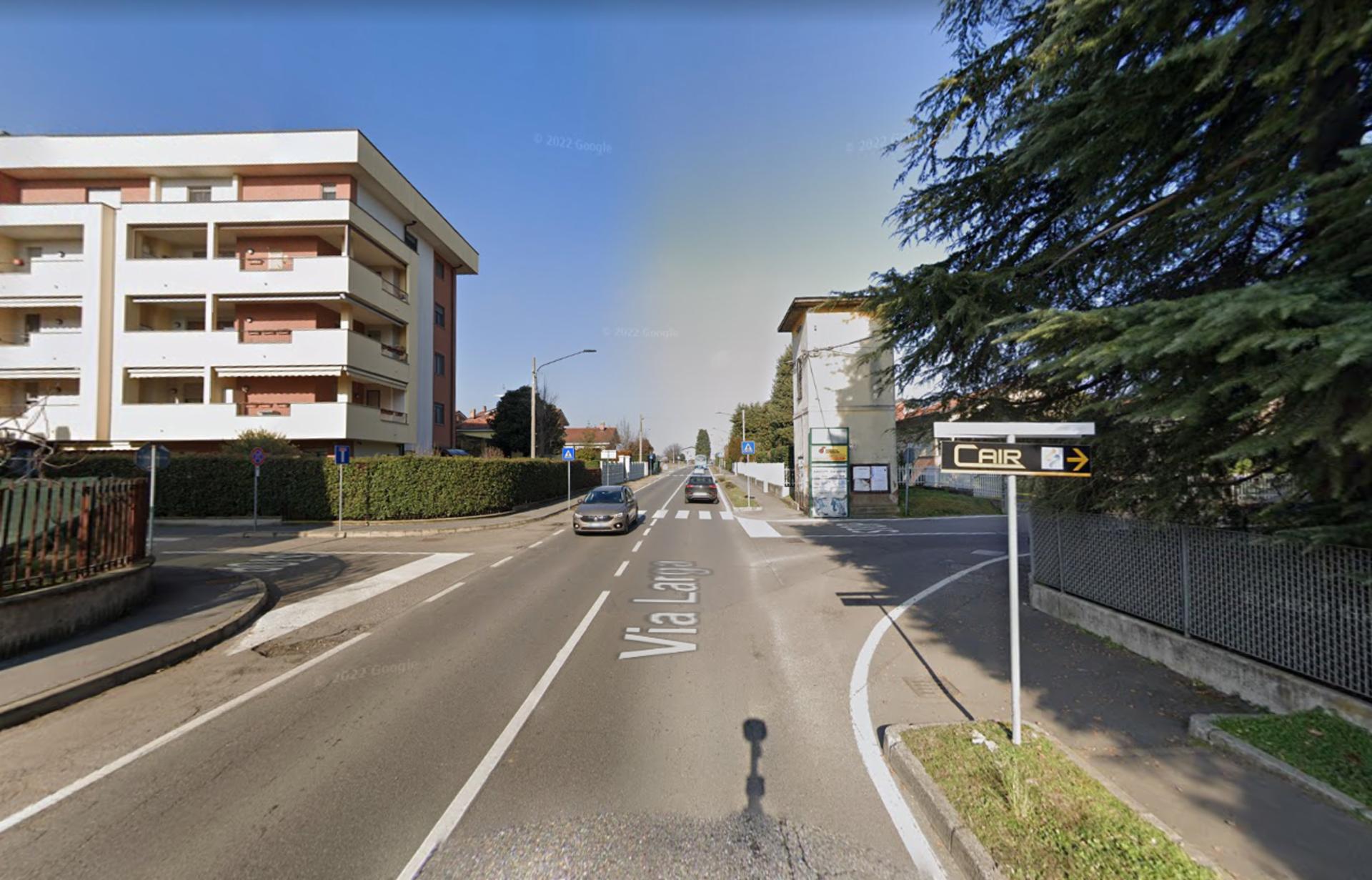 Impianto FRECCE / PREINSEGNE a Saronno, in zona Gatsby