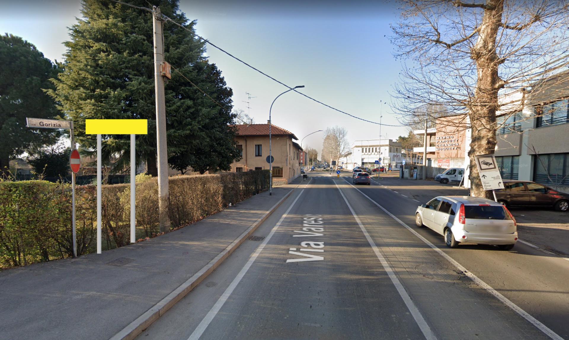 Impianto FRECCE / PREINSEGNE a Saronno, in zona Jeanpierre Arredamenti