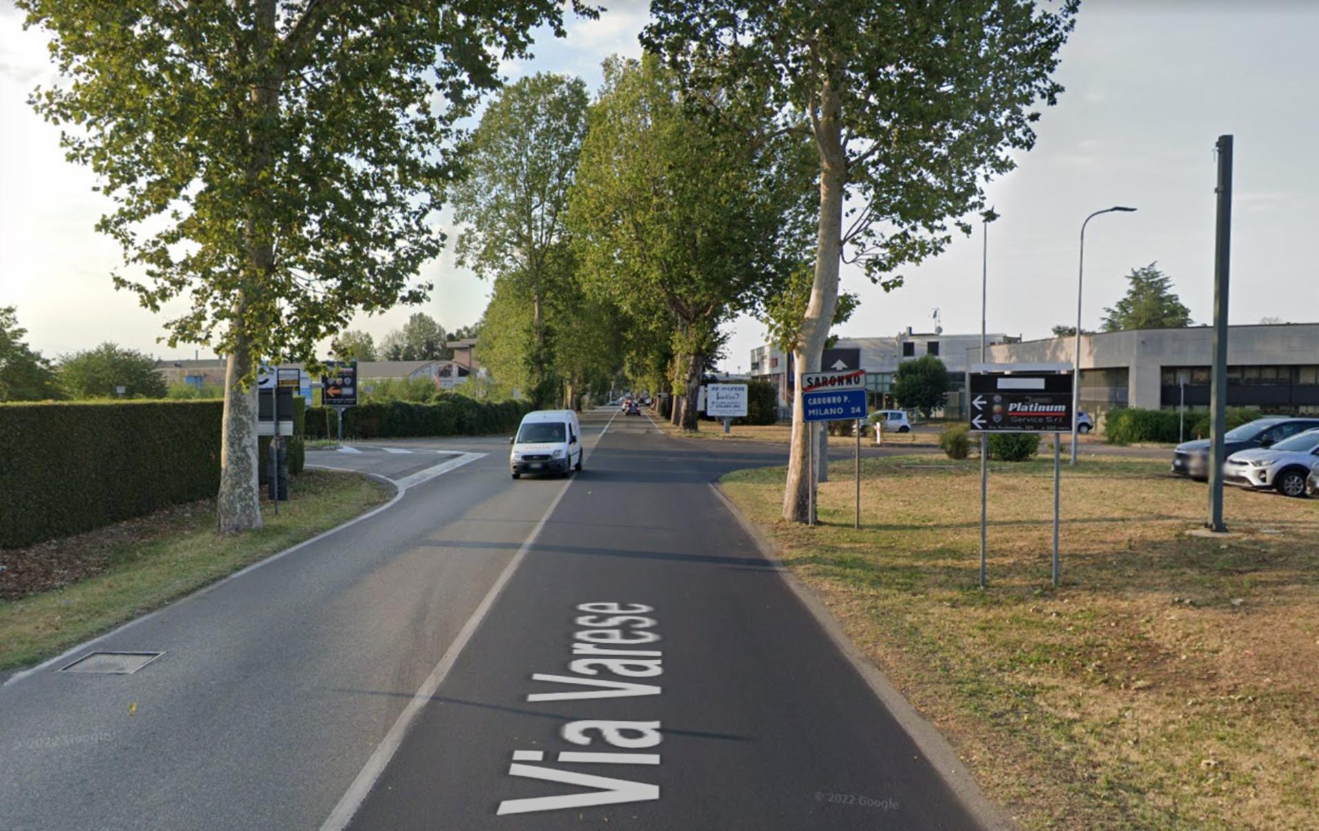 Impianto FRECCE / PREINSEGNE a Saronno, in zona Motoabbigliamento