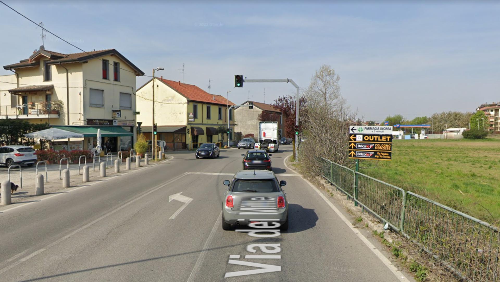 Impianto FRECCE / PREINSEGNE a Brugherio, in zona Millennium Bar