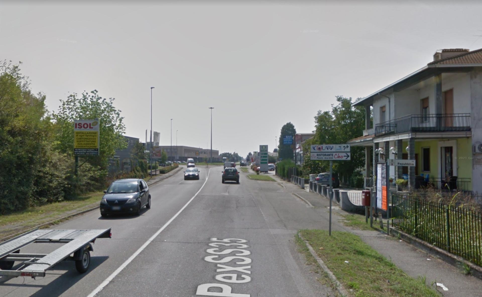 Impianto a STRADA PROVINCIALE EX SS 35  San Martino Siccomario