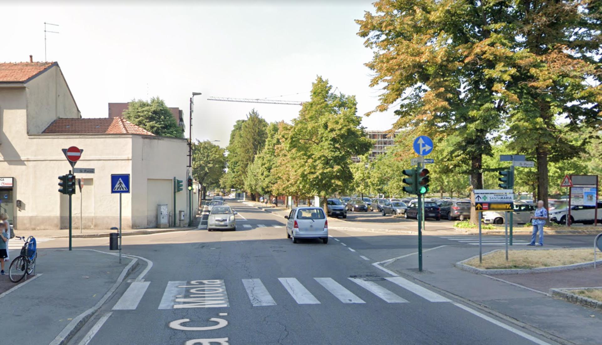 Impianto FRECCE / PREINSEGNE a Saronno, in zona Mivolá