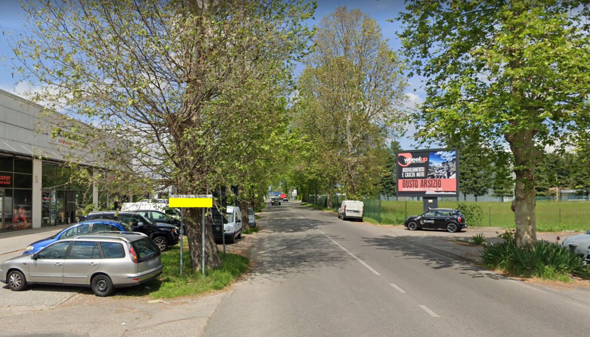 Impianto FRECCE / PREINSEGNE a Saronno, in zona Motoabbigliamento