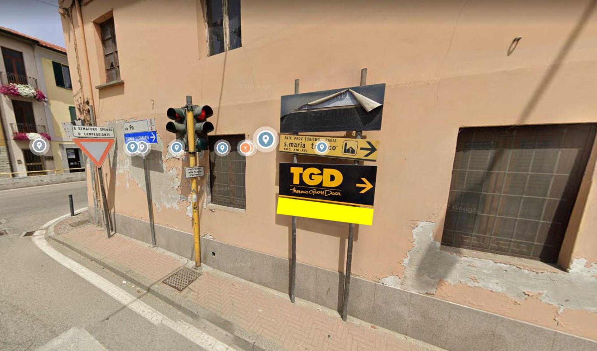 Impianto FRECCE / PREINSEGNE a San Martino Siccomario, in zona Basko