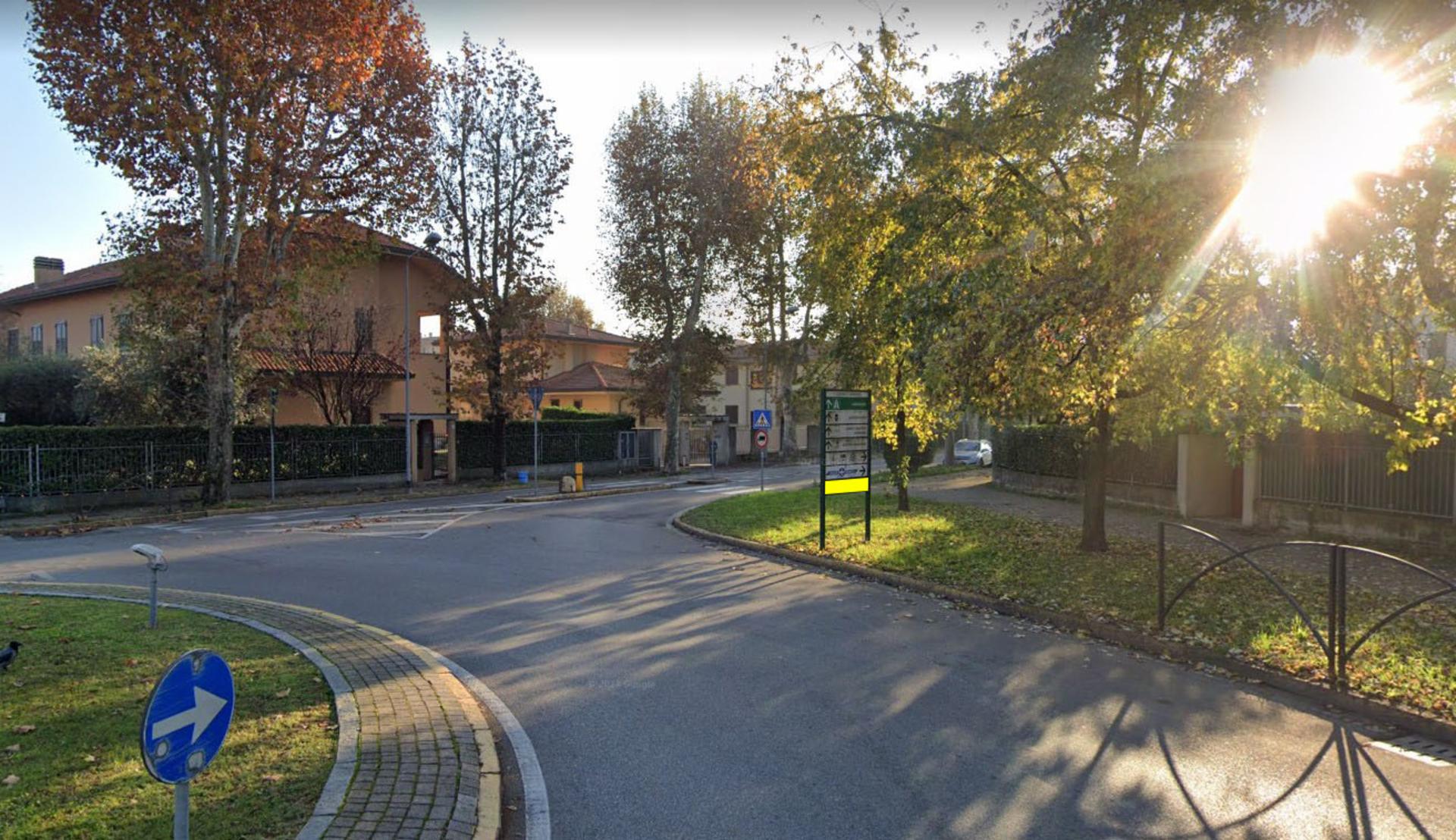 Impianto FRECCE / PREINSEGNE a Brugherio, in zona Eurospin
