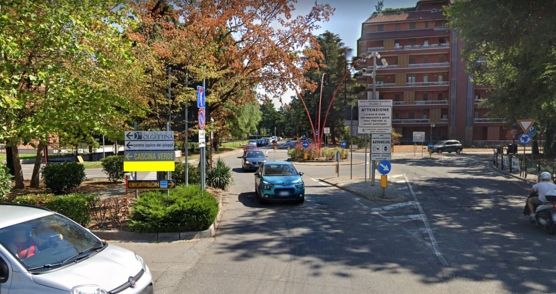 Impianto FRECCE / PREINSEGNE a Milano, in zona Il Viaggiator Goloso