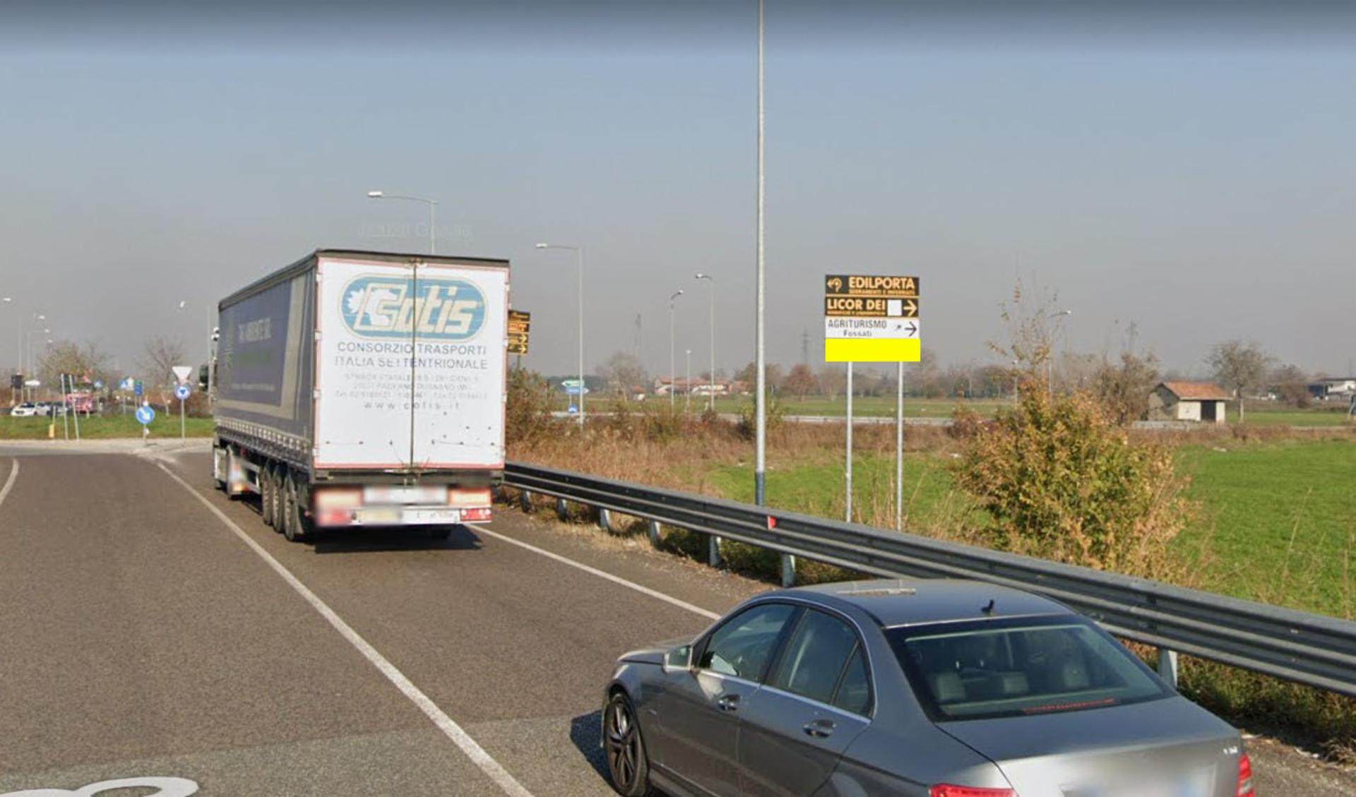 Impianto FRECCE / PREINSEGNE a Pessano con Bornago, in zona Brambilla Arredamenti
