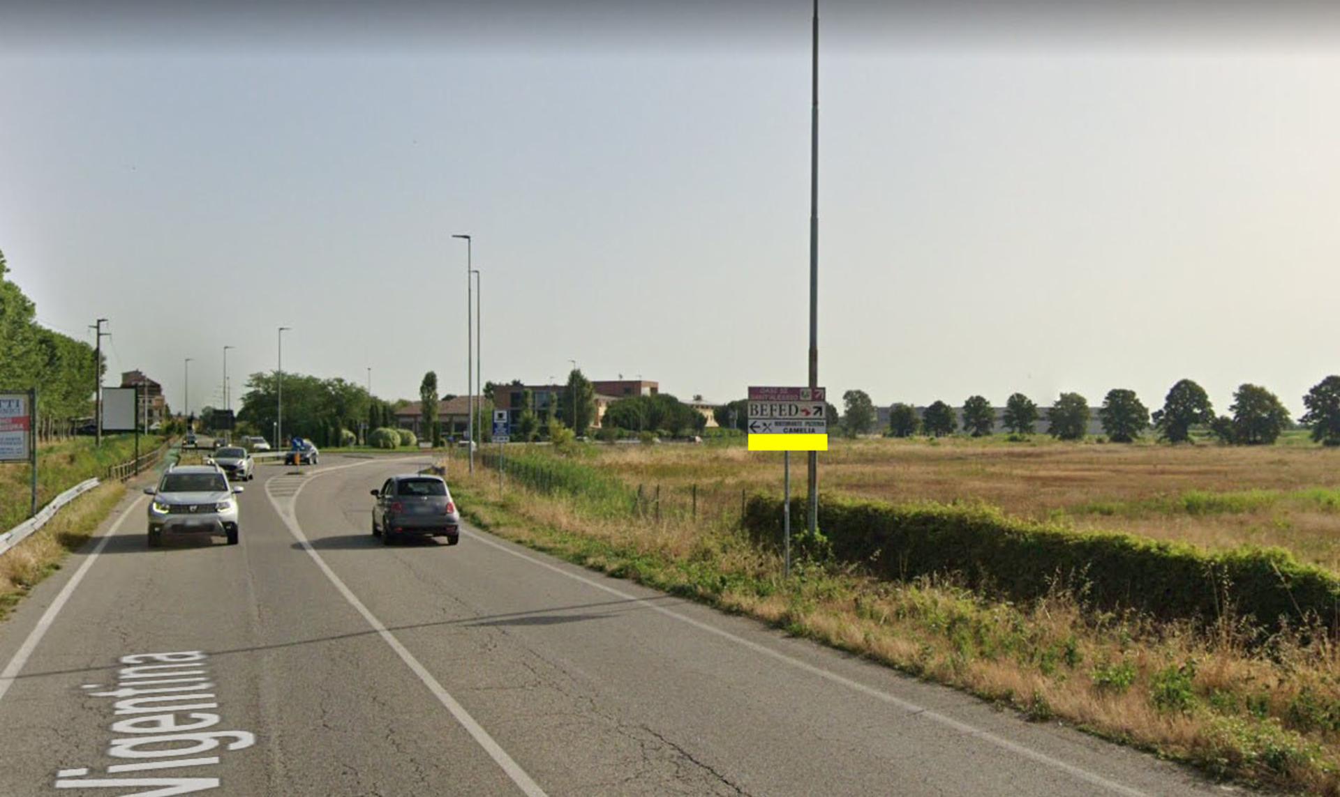 Impianto FRECCE / PREINSEGNE a Pavia, in zona Moto Moda