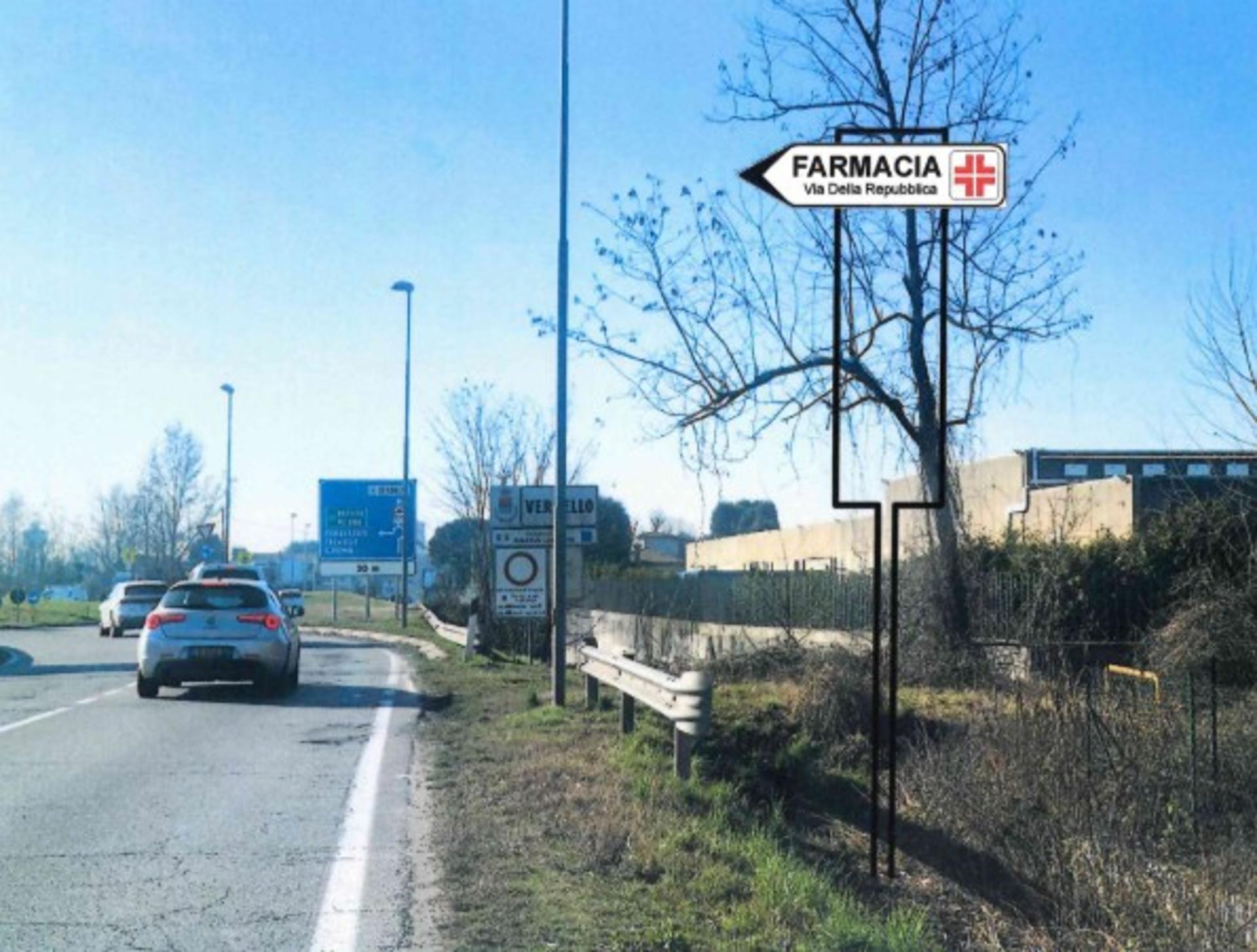 Impianto a EX S,.S. 42 Km. 12+100/sx  Levate