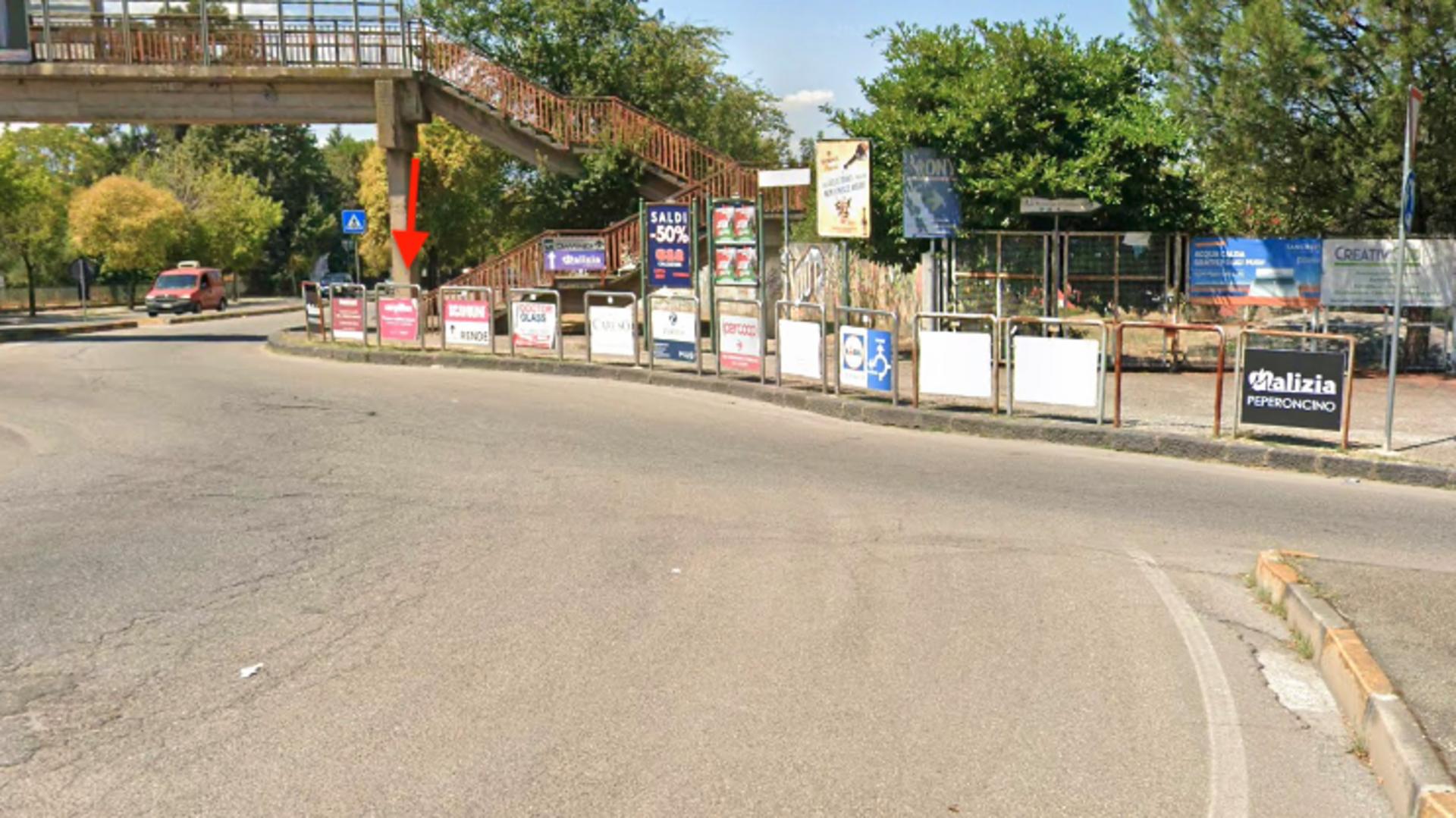 Impianto TRANSENNA a Cosenza, in zona Eurospar