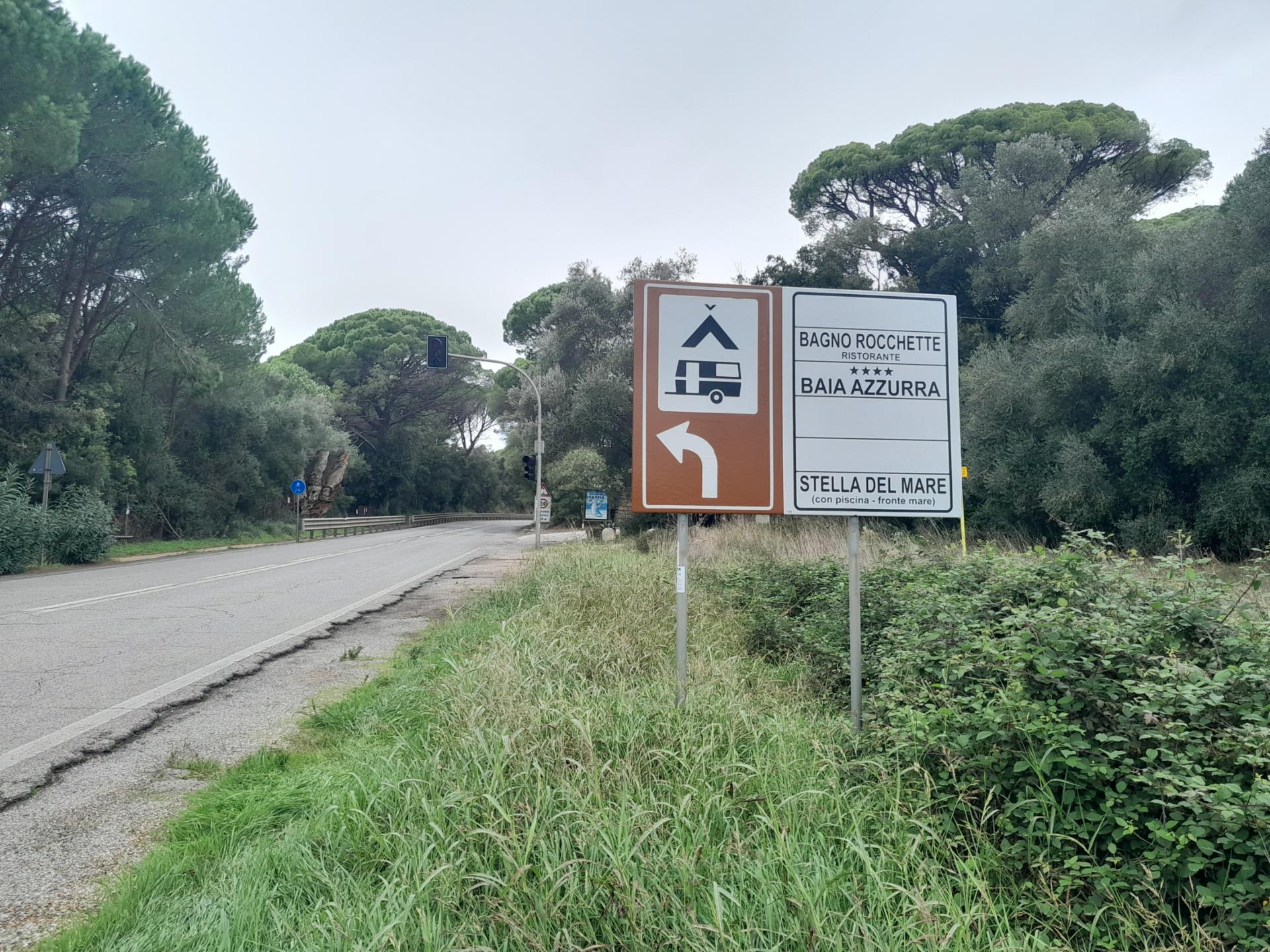 Impianto FRECCE / PREINSEGNE a Castiglione della Pescaia, in zona Cafe Beach Camping Maremma Sanssouci