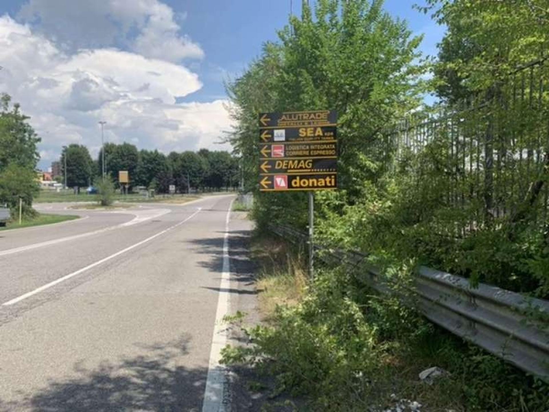 Impianto FRECCE / PREINSEGNE a Agrate Brianza, in zona Oasi Sushi
