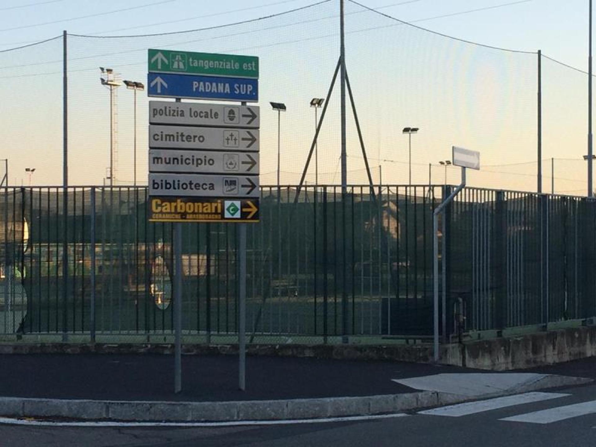Impianto FRECCE / PREINSEGNE a Cernusco sul Naviglio, in zona Oya