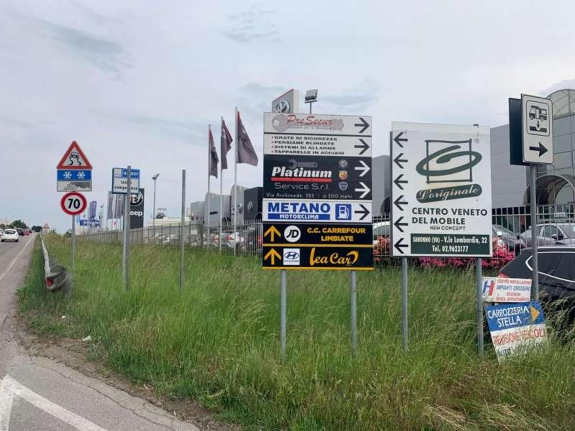 Impianto a VIALE LOMBARDIA ANG. VIA GRIEG 14 Saronno
