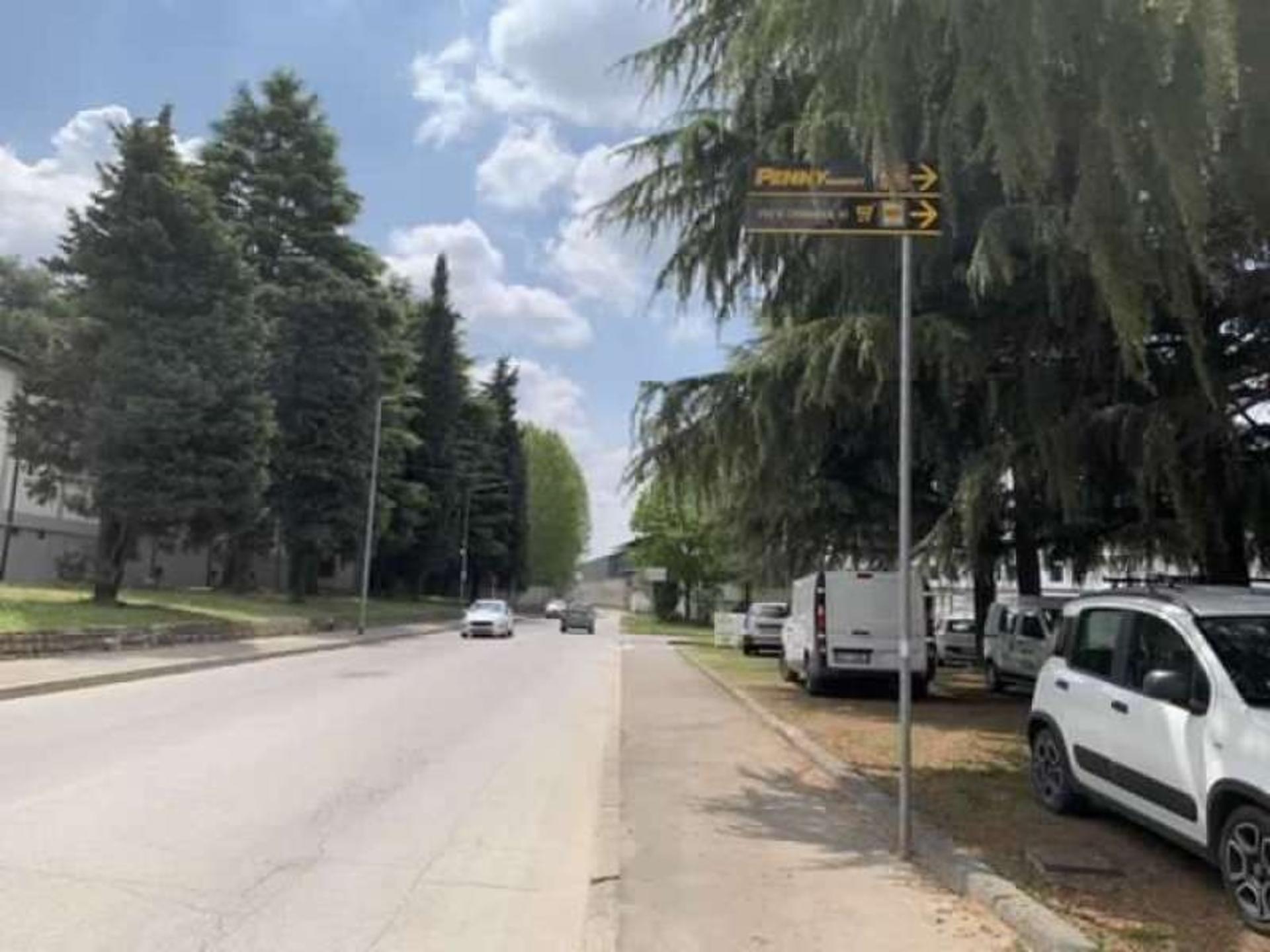Impianto FRECCE / PREINSEGNE a Bergamo, in zona Penny