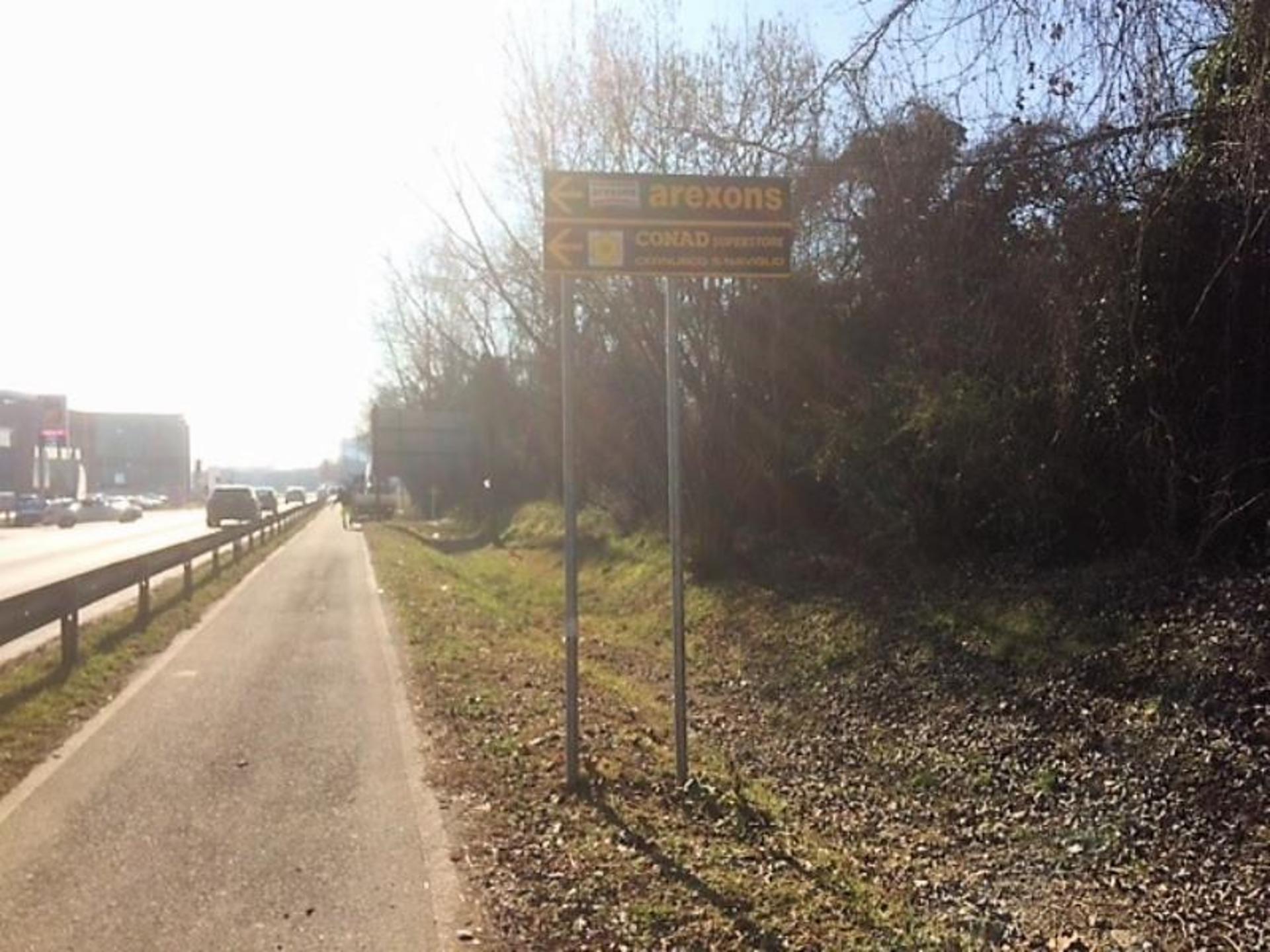 Impianto FRECCE / PREINSEGNE a Cernusco sul Naviglio, in zona Diffusione Tessile