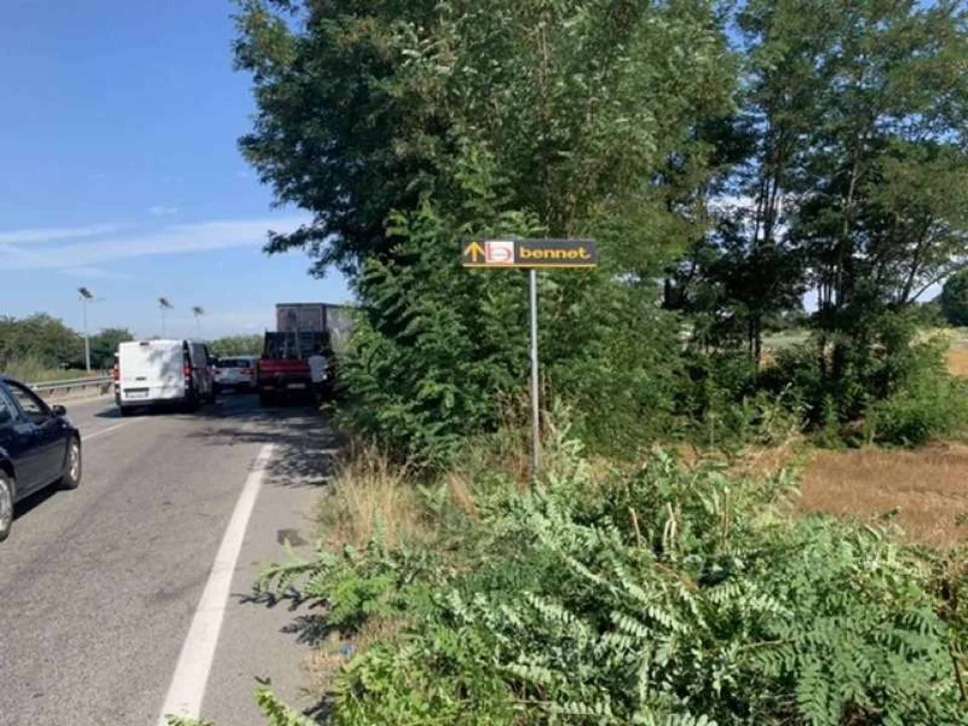 Impianto FRECCE / PREINSEGNE a San Martino Siccomario, in zona Retitalia