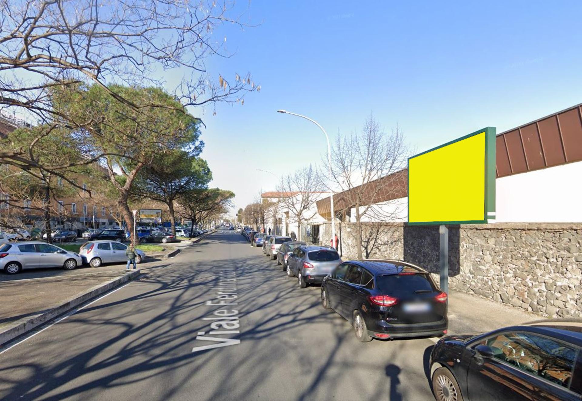 Impianto a VIALE BALDELLI FERDINANDO 60 MT. DA V. TULLIO LEVICIVITA  Roma