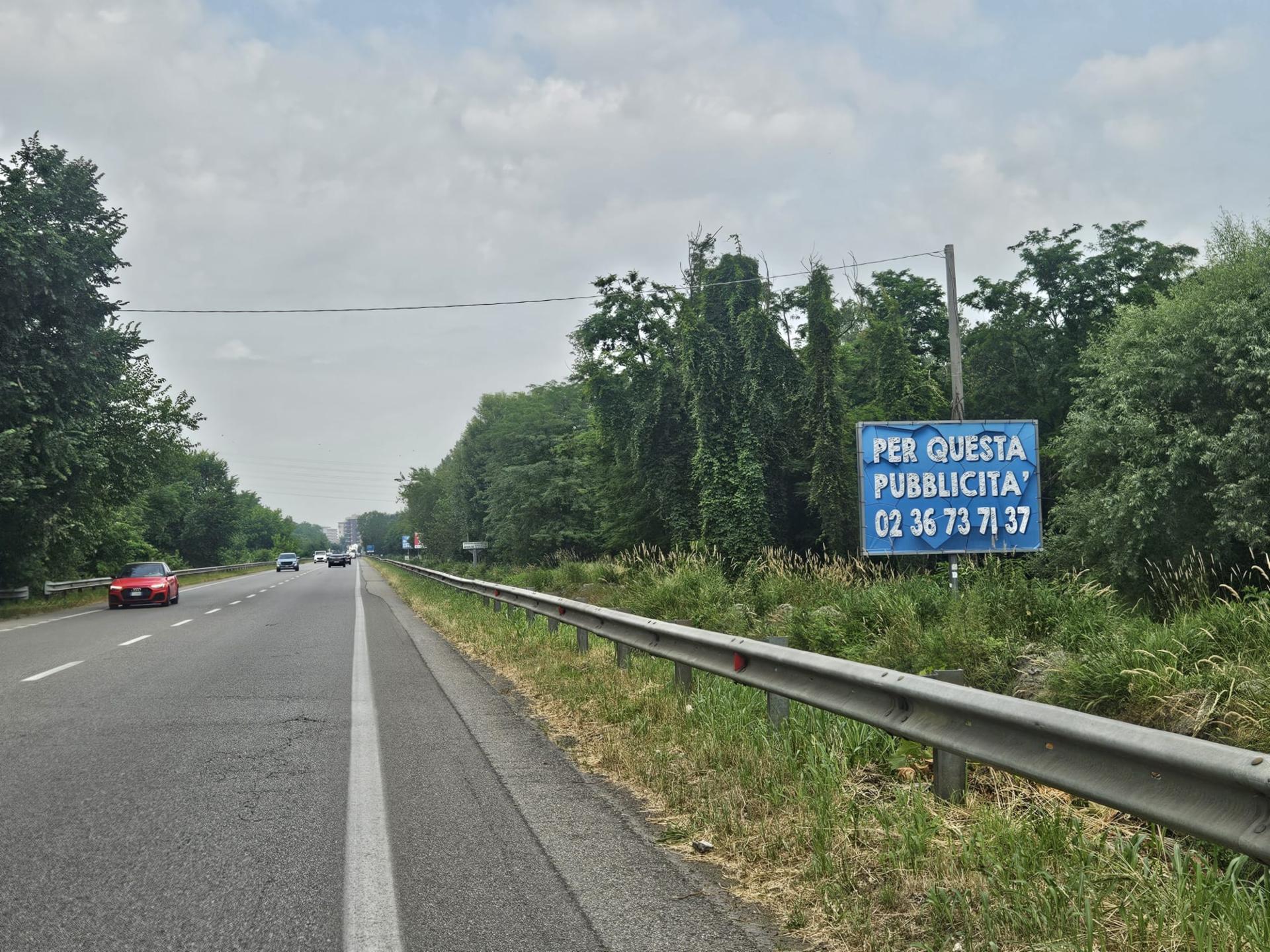 Impianto poster a San Giuliano Milanese