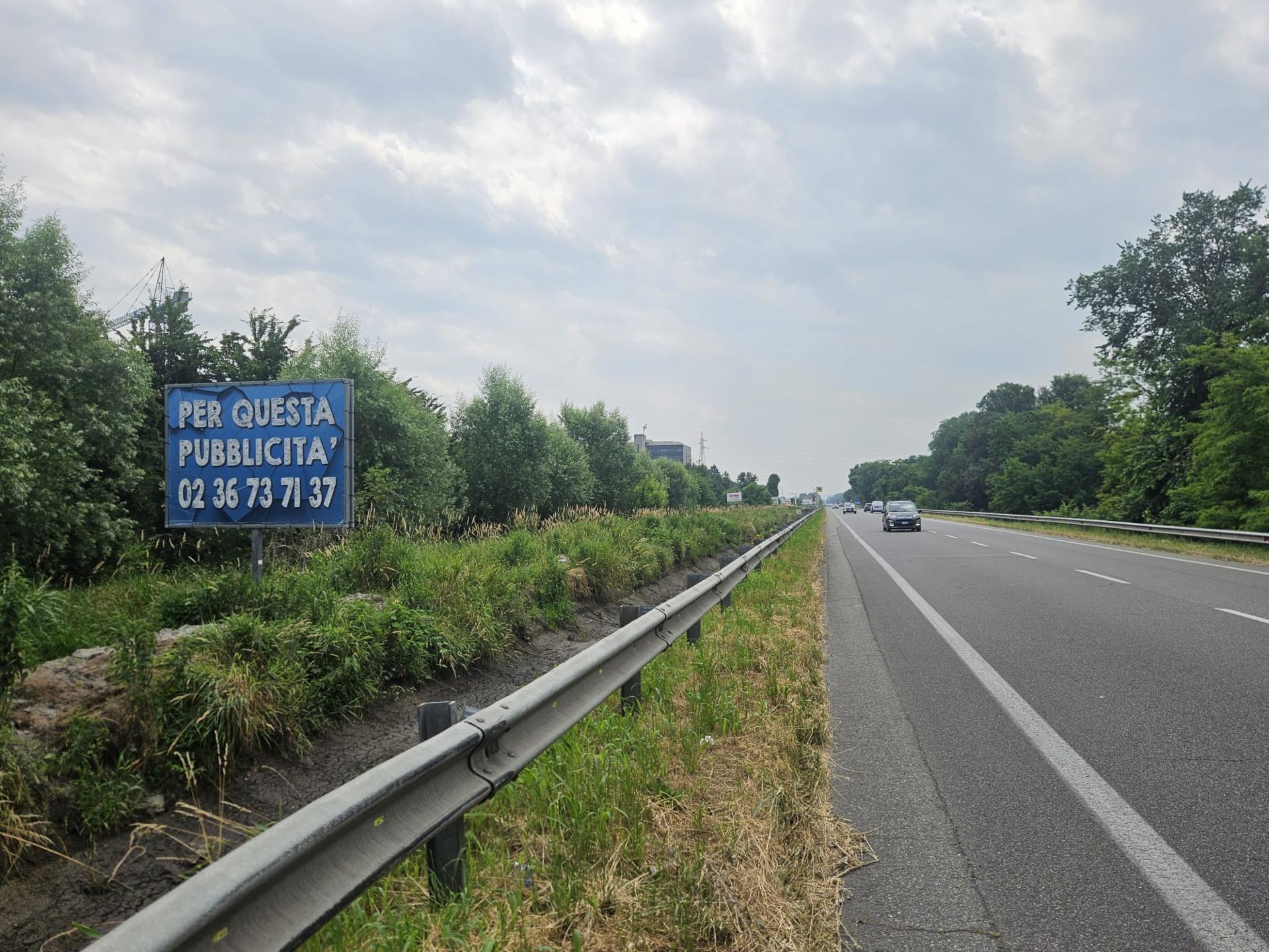 Impianto poster a San Giuliano Milanese