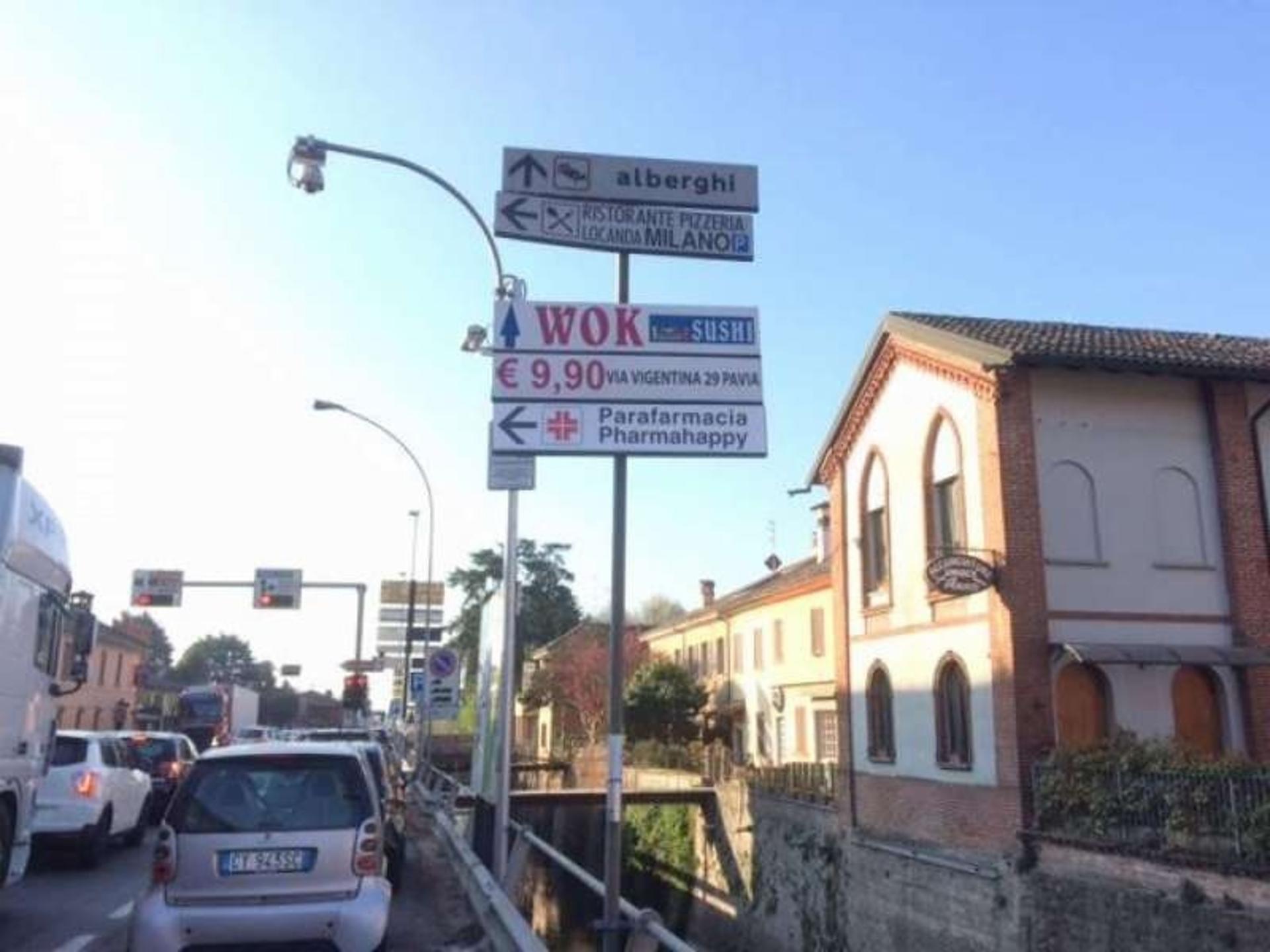 Impianto FRECCE / PREINSEGNE a Certosa di Pavia, in zona Parco Giochi