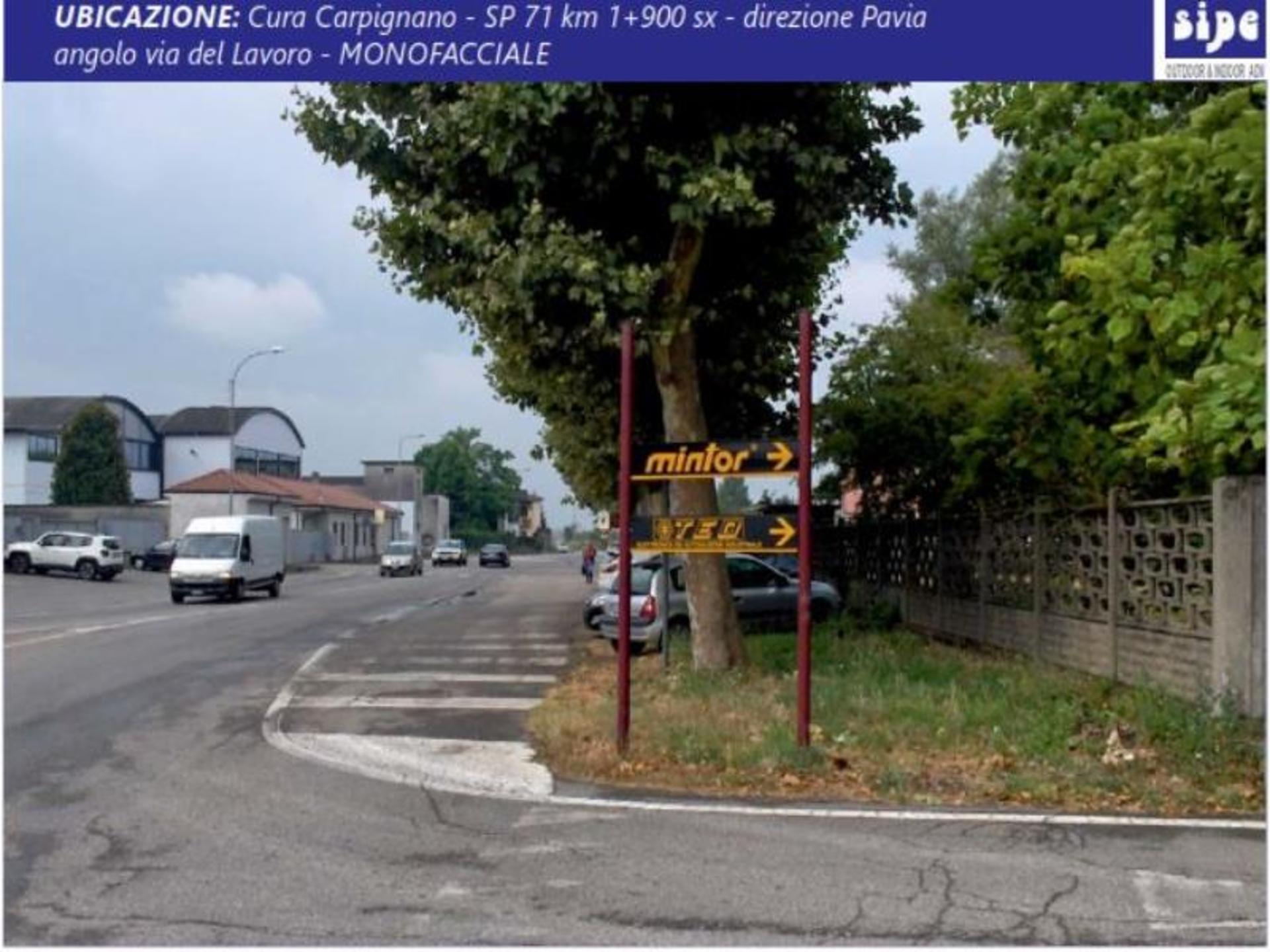 Impianto FRECCE / PREINSEGNE a Cura Carpignano, in zona Sasso di Prado