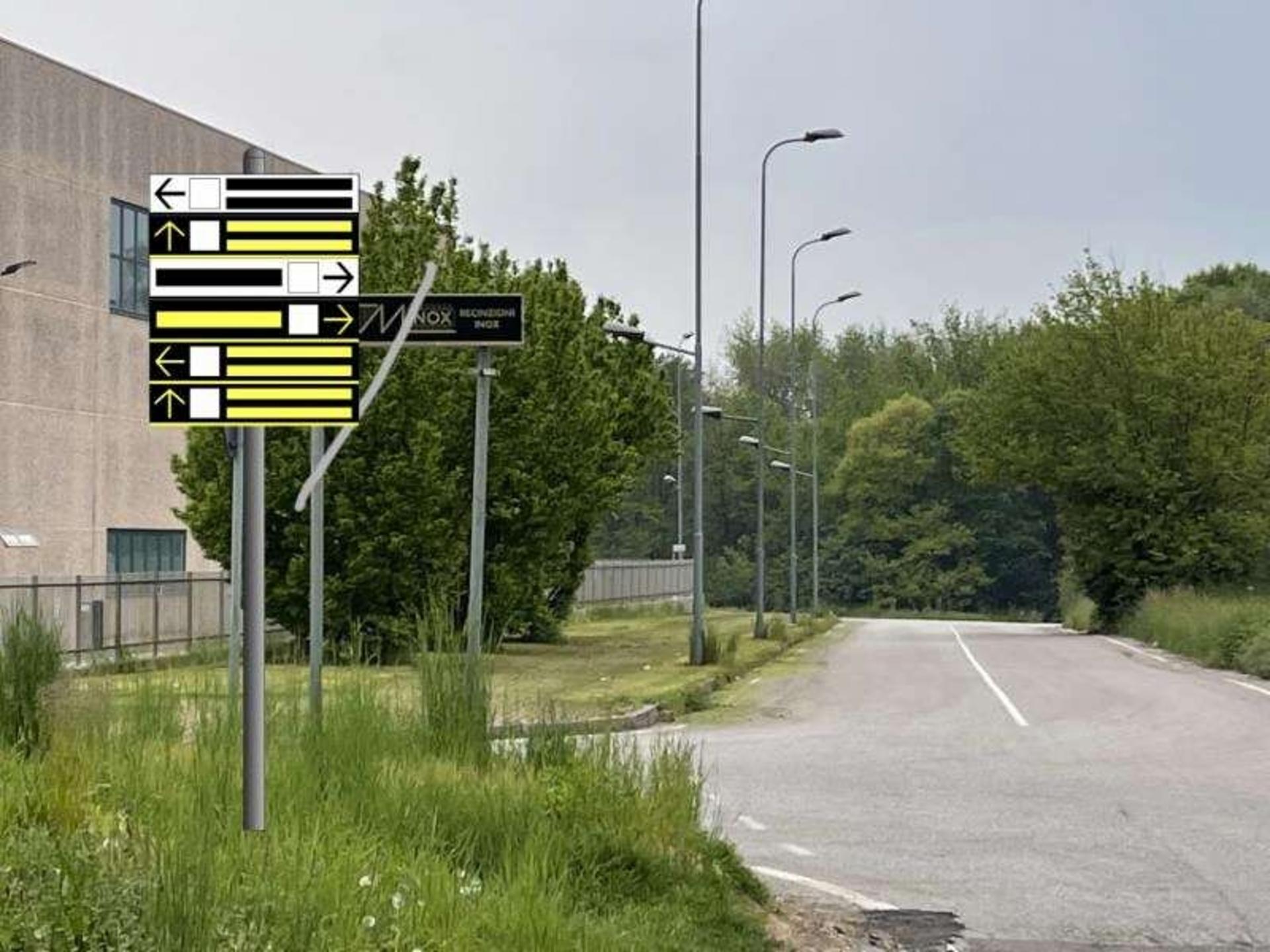 Impianto FRECCE / PREINSEGNE a Gerenzano, in zona Tigros