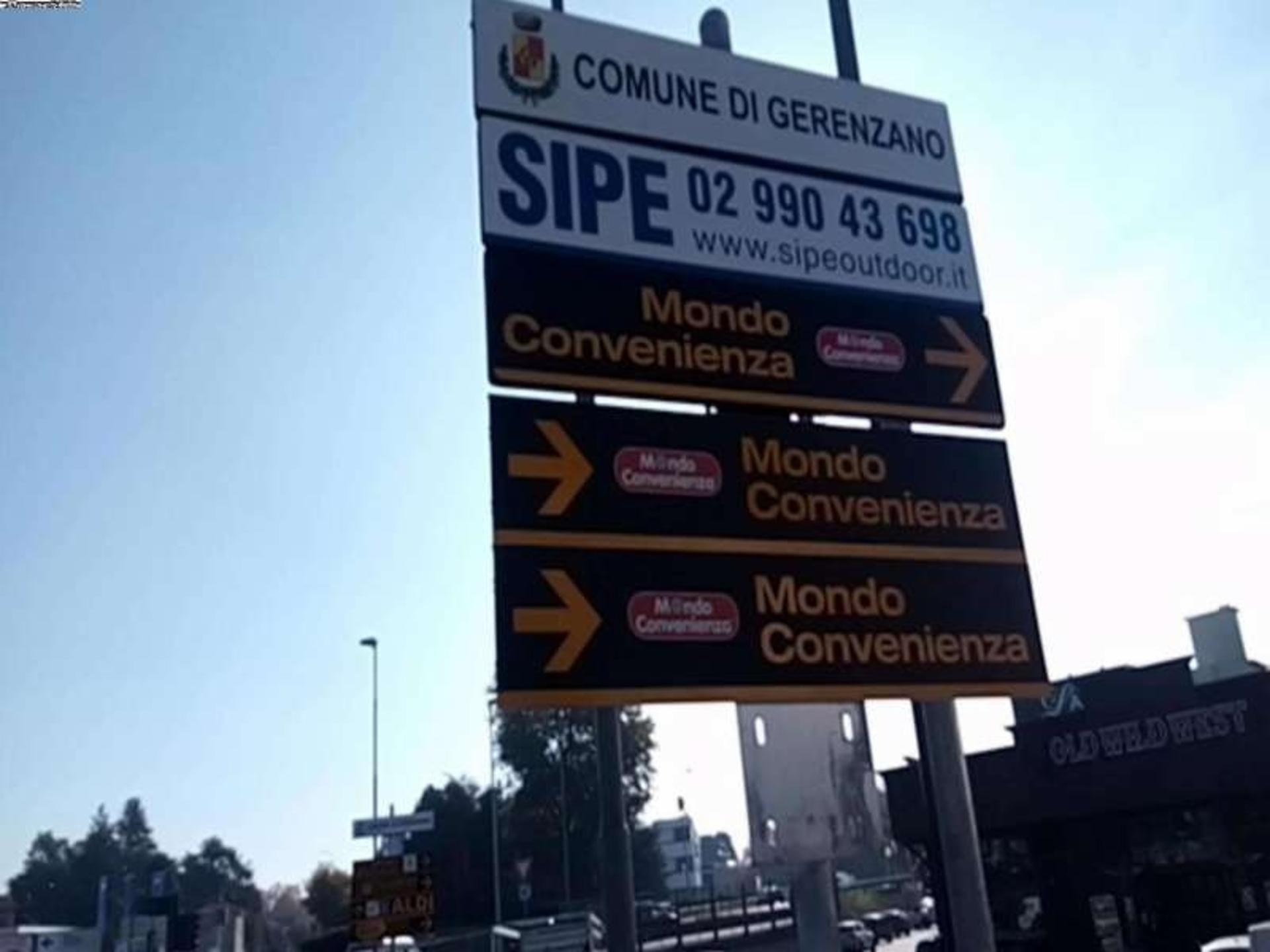 Impianto FRECCE / PREINSEGNE a Gerenzano, in zona F & K