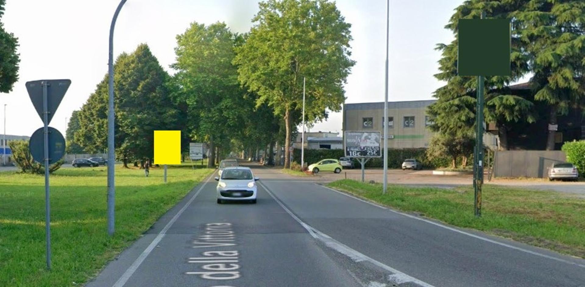Impianto CARTELLONISTICA a Caronno Pertusella, in zona Home Contract Sigma