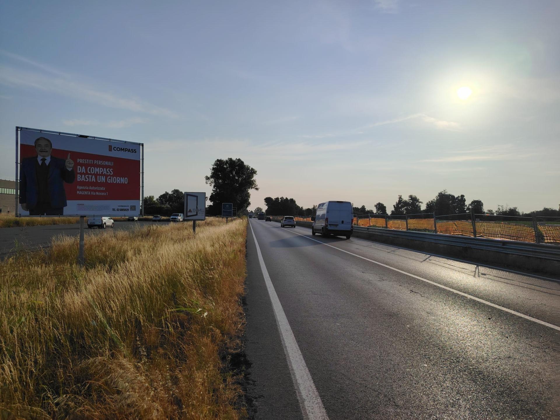 Impianto poster a Albairate