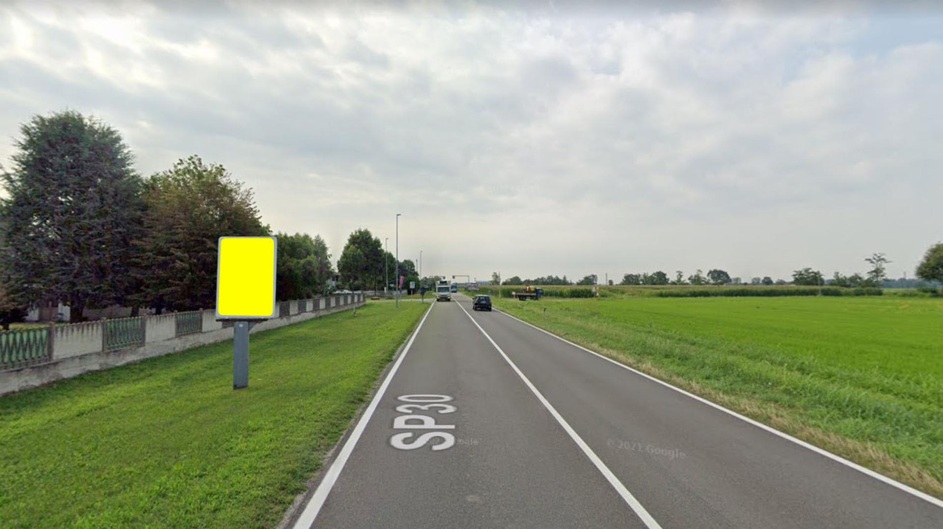 Impianto CARTELLONISTICA a Vermezzo con Zelo, in zona Scuola dell'Infanzia di Zelo Surrigone