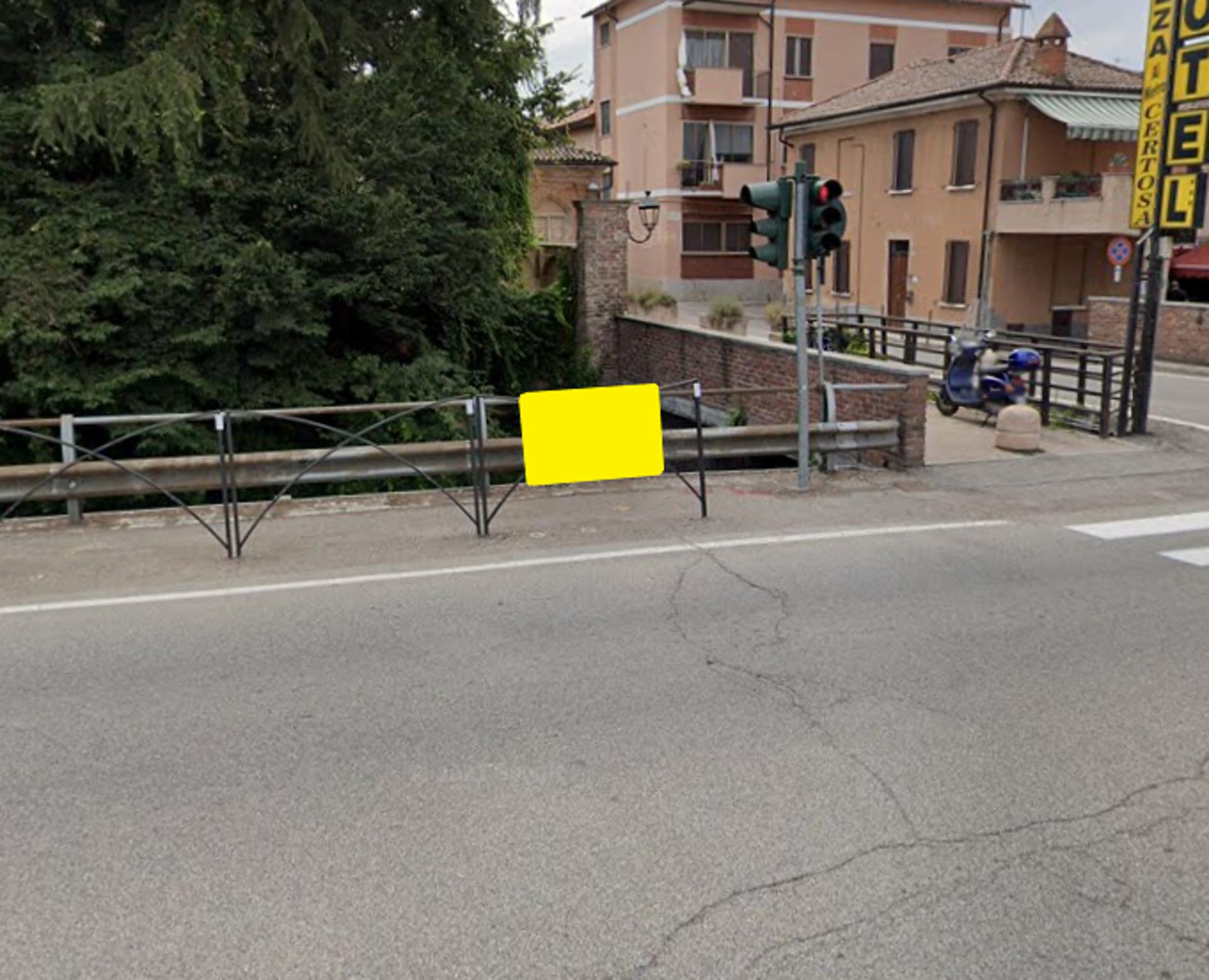Impianto TRANSENNA a Certosa di Pavia, in zona Area Cani