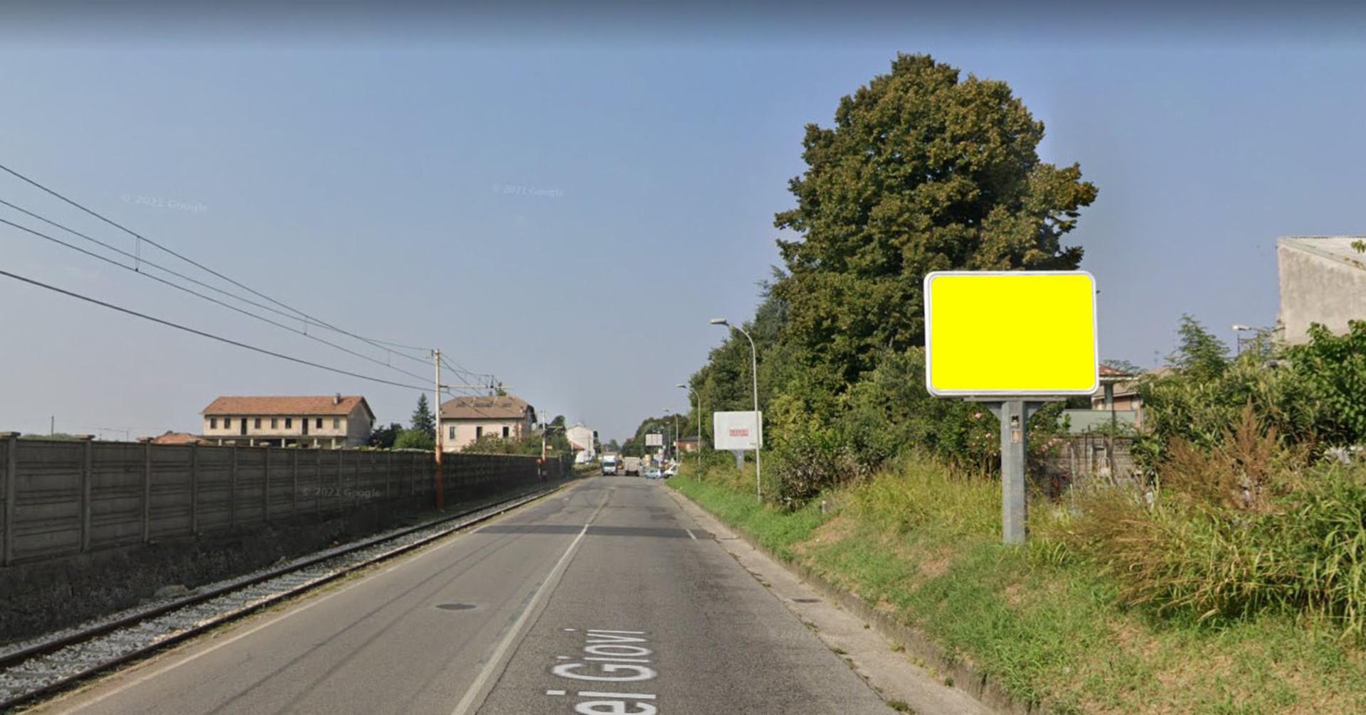 Impianto CARTELLONISTICA a Cormano, in zona Falar
