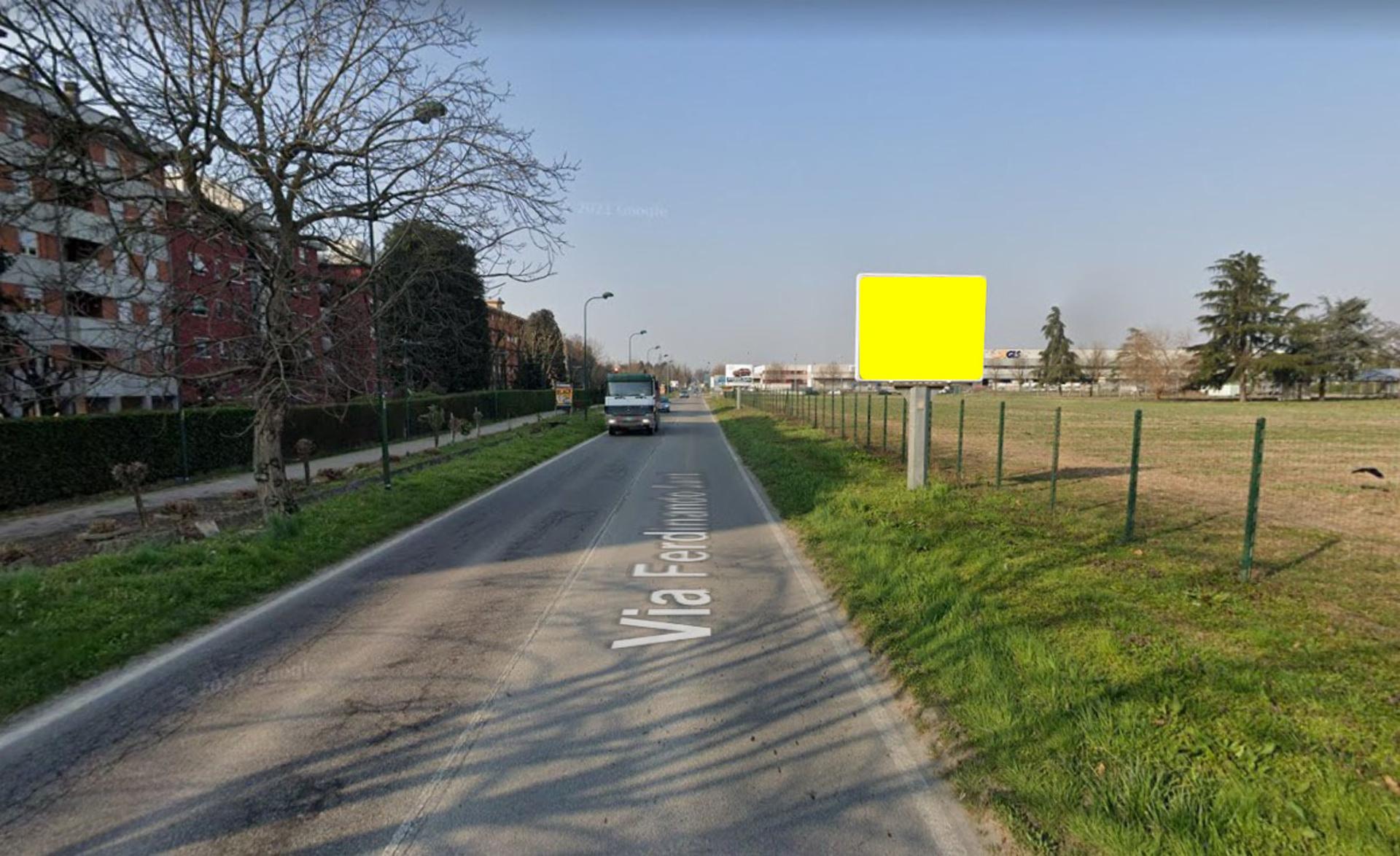 Impianto CARTELLONISTICA a Paderno Dugnano, in zona Elvira