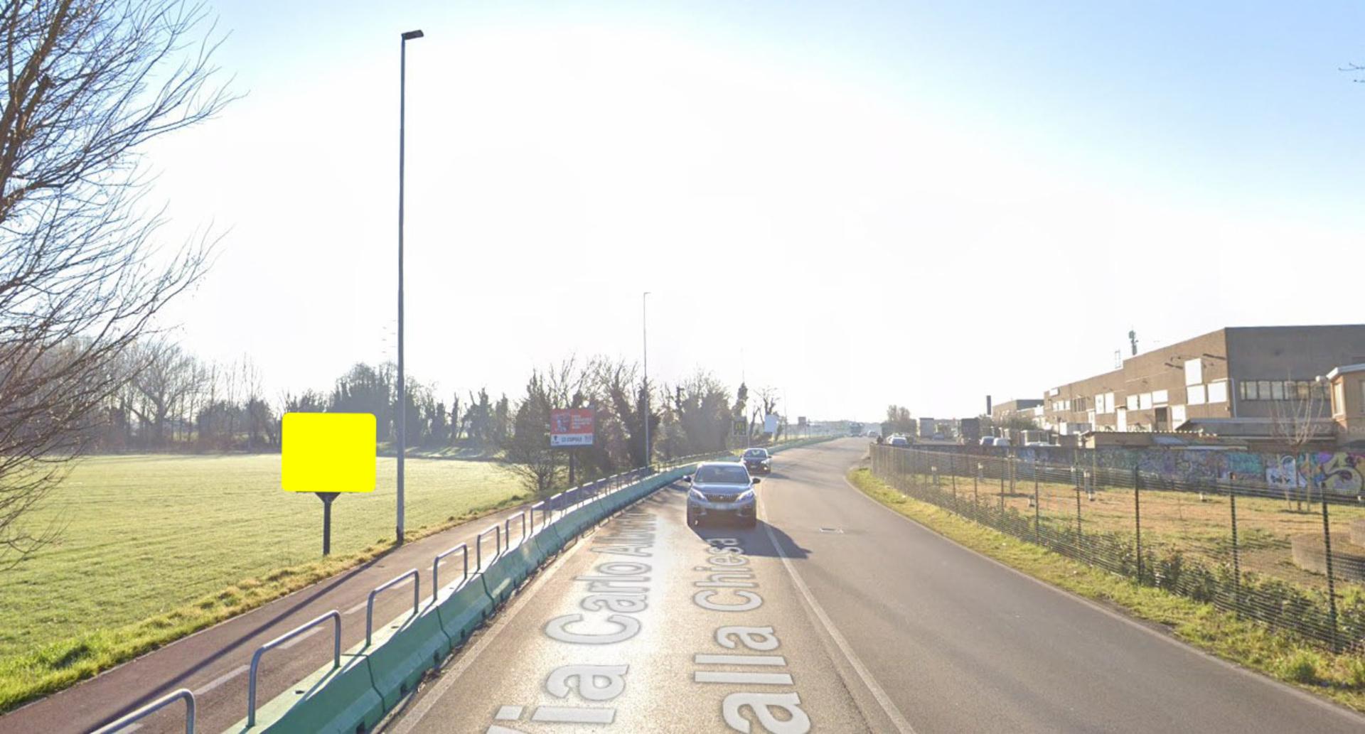 Impianto CARTELLONISTICA a San Giuliano Milanese, in zona Gran Biliardo