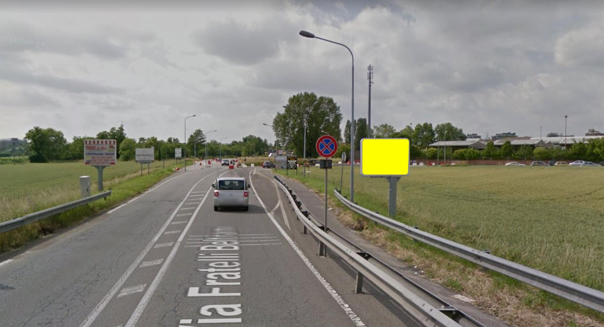 Impianto CARTELLONISTICA a Novate Milanese, in zona Agenzia Lombarda