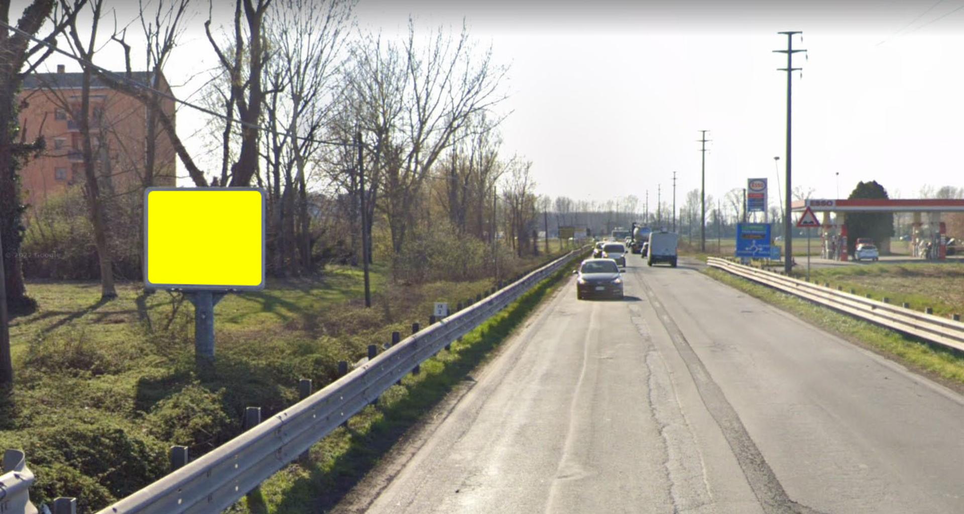 Impianto CARTELLONISTICA a Lacchiarella, in zona Pizzeria Ristorante Mago 3