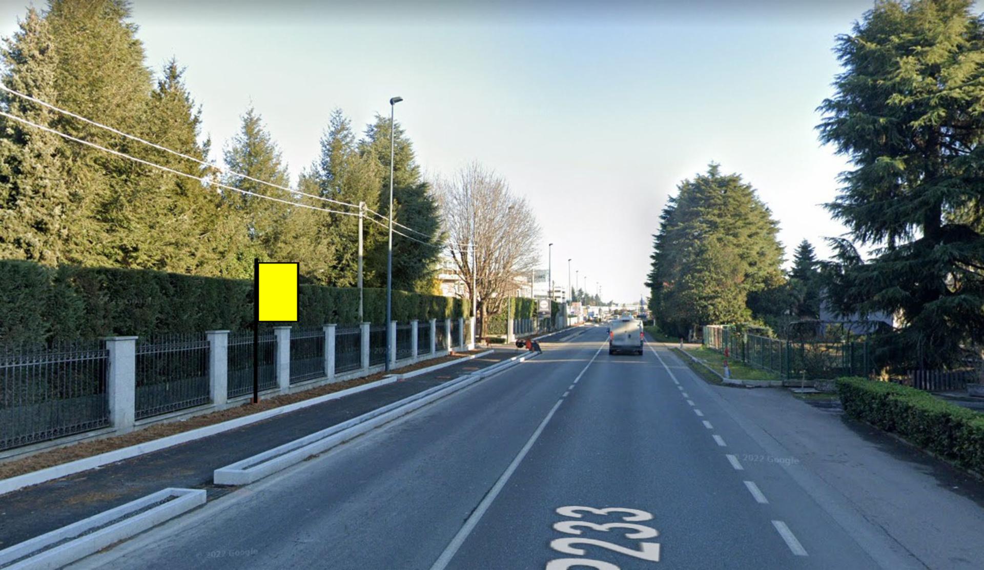 Impianto CARTELLONISTICA a Gerenzano, in zona Tigros