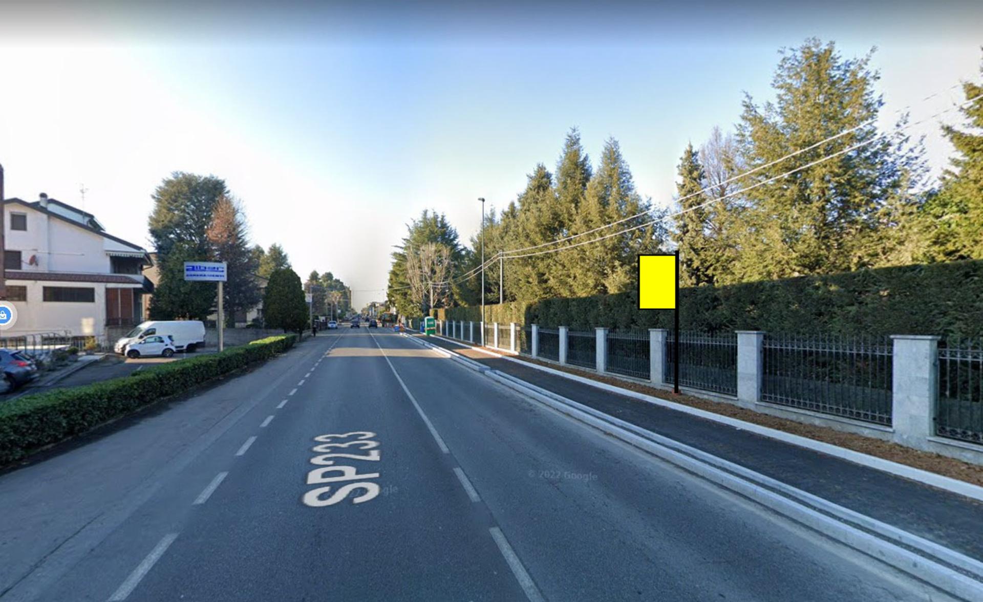 Impianto CARTELLONISTICA a Gerenzano, in zona Tigros