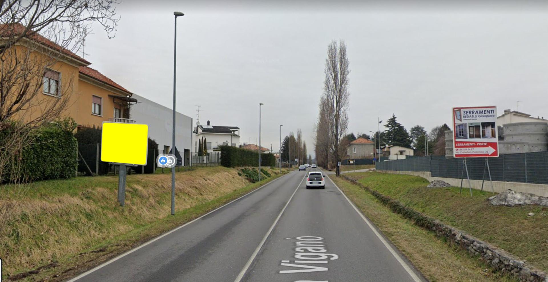 Impianto CARTELLONISTICA a Giussano, in zona Fermes Chi
