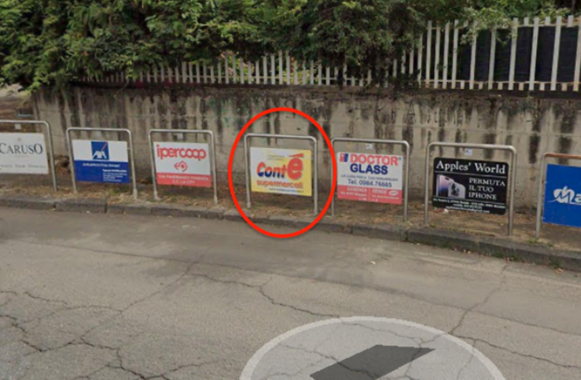 Impianto TRANSENNA a Cosenza, in zona Eurospar