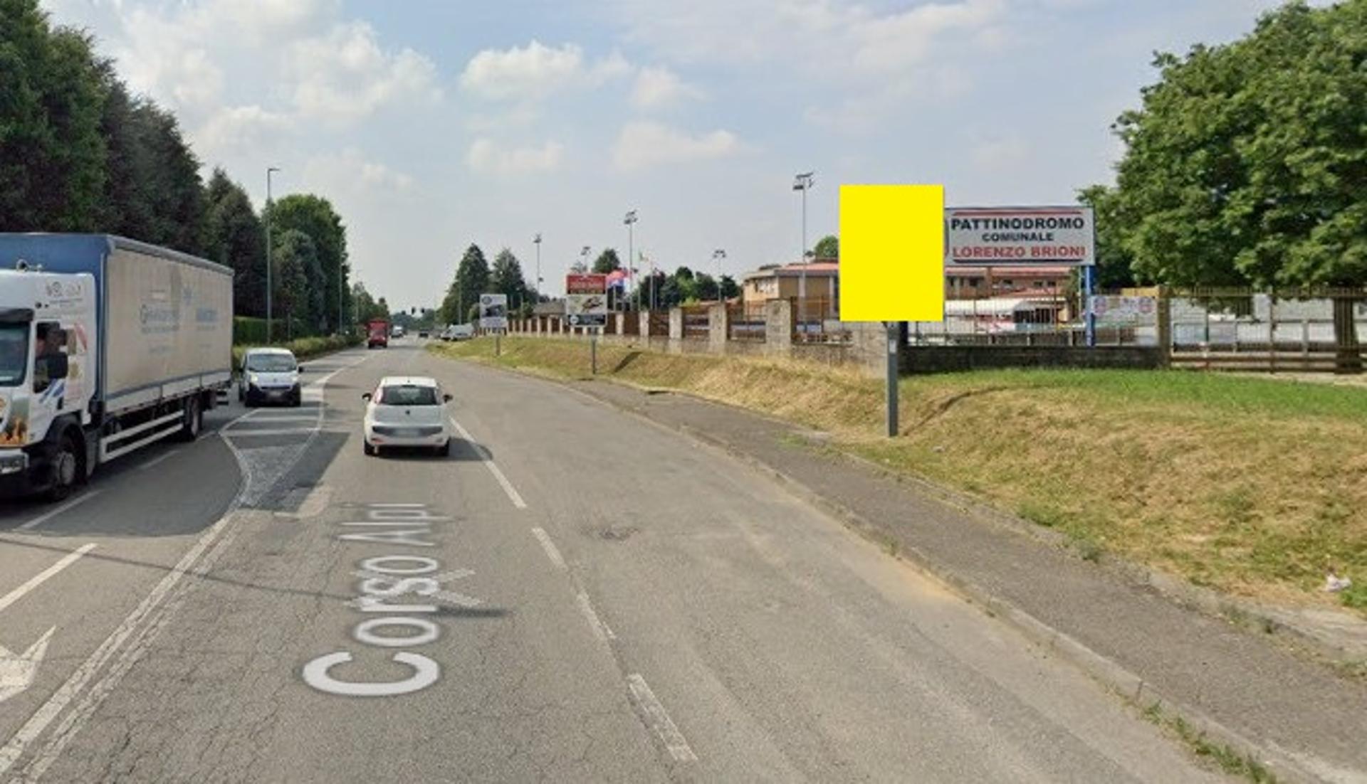 Impianto CARTELLONISTICA a Bellusco, in zona Scuola Secondaria di Primo Grado Falcone e Borsellino